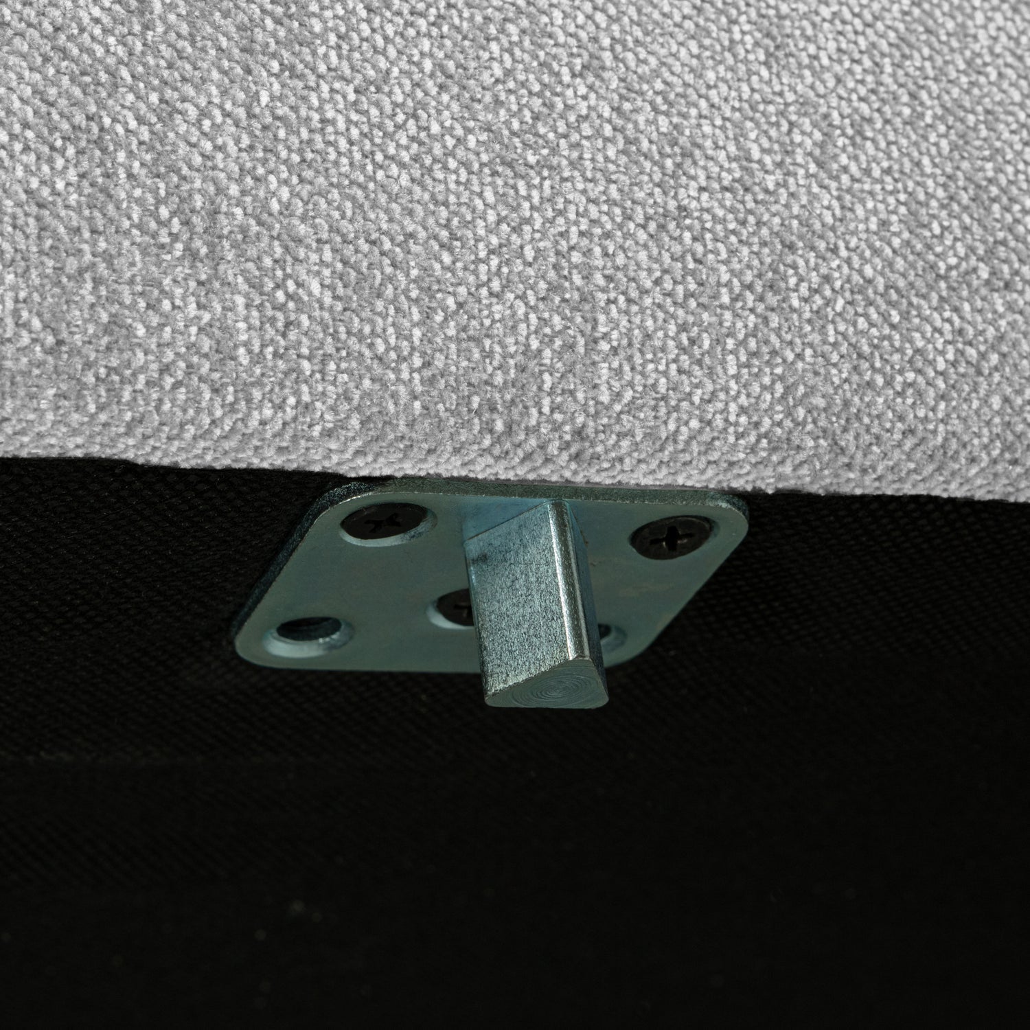 Sofa COUPLE - Eckmodul hellgrau