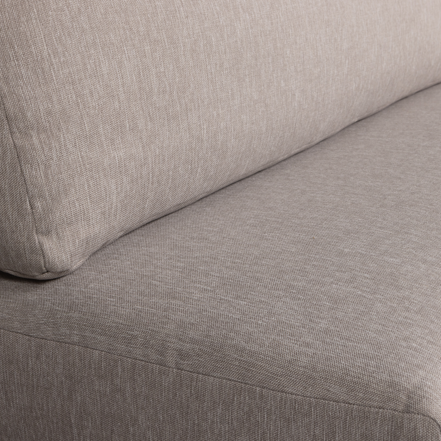 Sofa COUPLE ESSBANK - mittleres Modul taupe