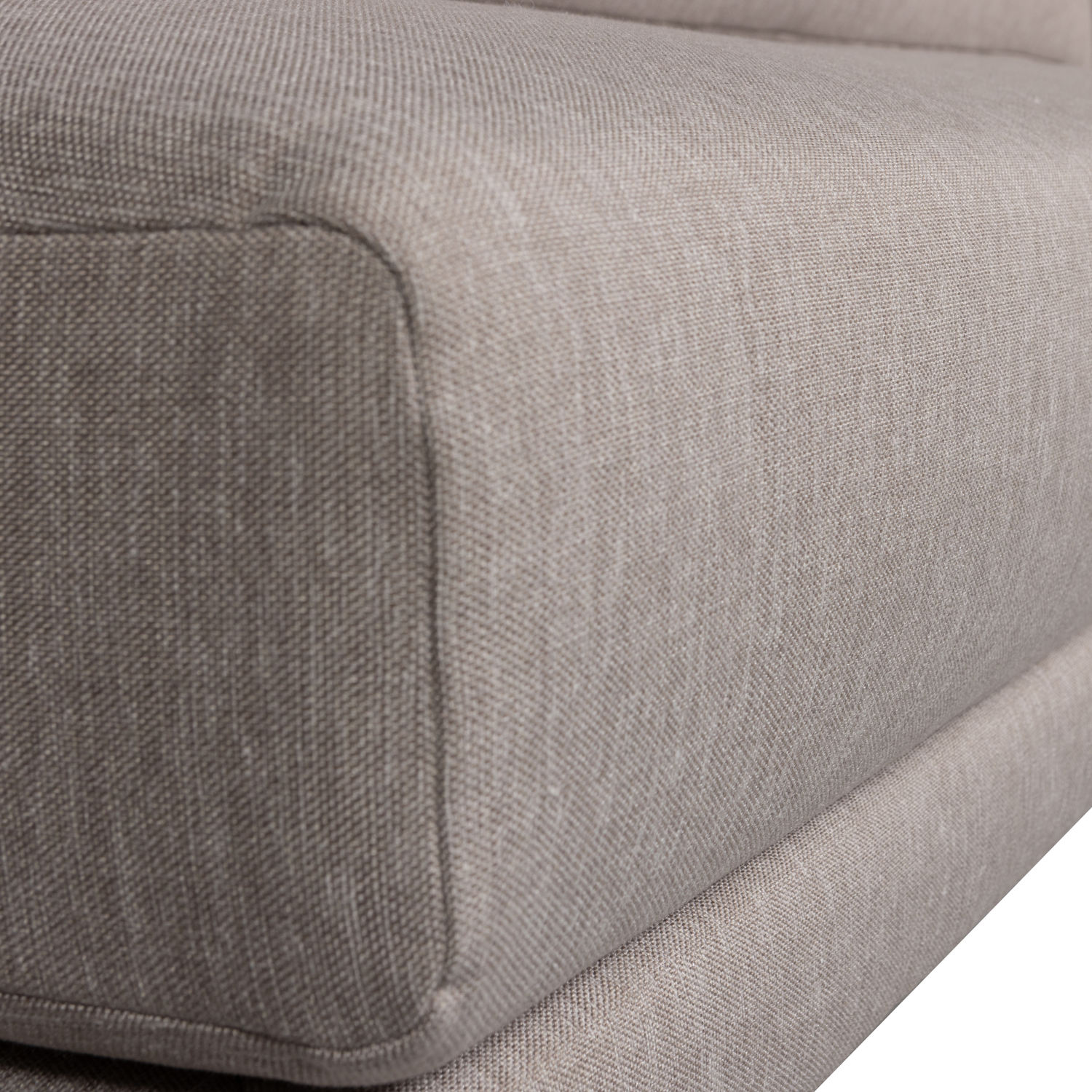 Sofa COUPLE ESSBANK - mittleres Modul taupe