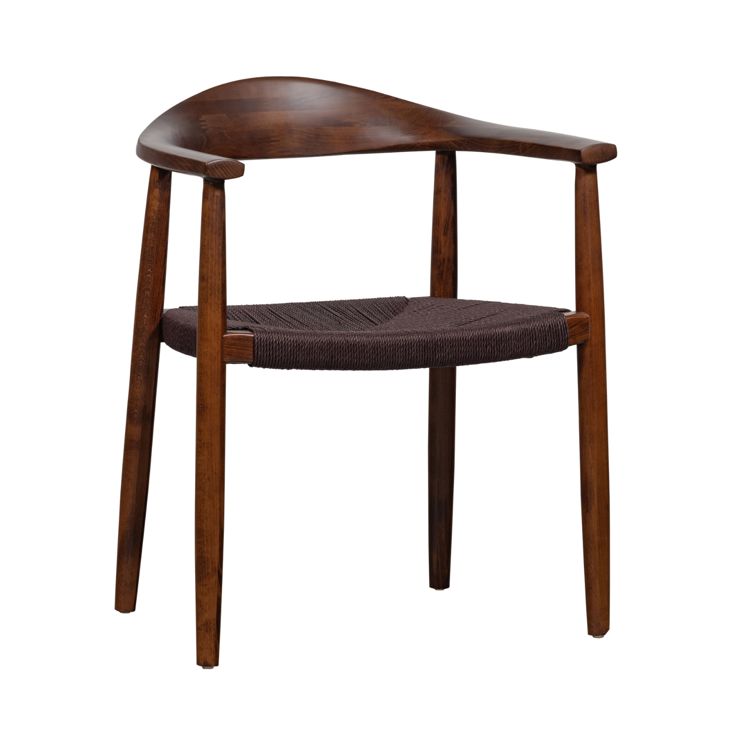Embrace Chair in Beech Wood with Woven Seat