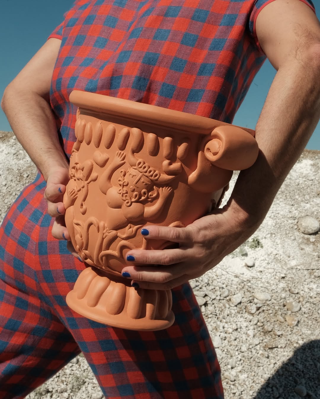 Vase Magna Graecia Terracotta