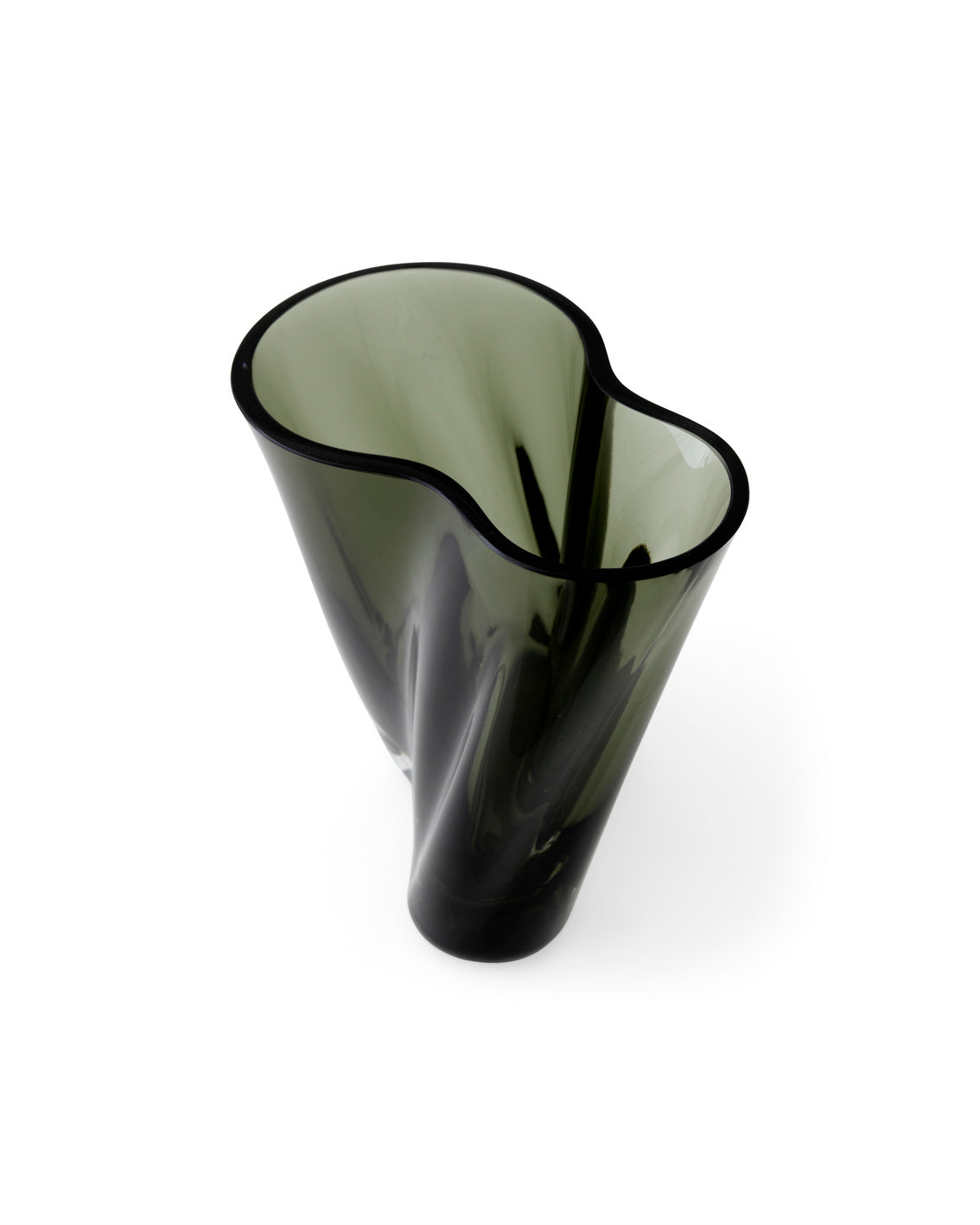 AER vase blown glass