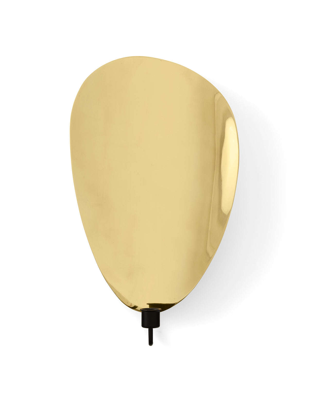 FLAMBEAU brass wall candle holder