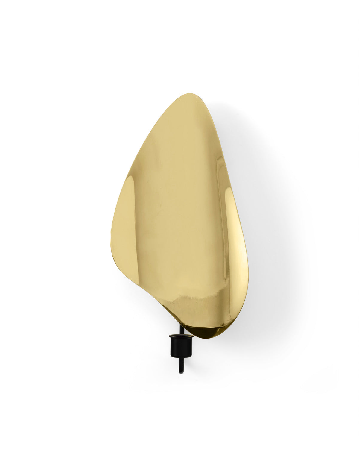 FLAMBEAU brass wall candle holder