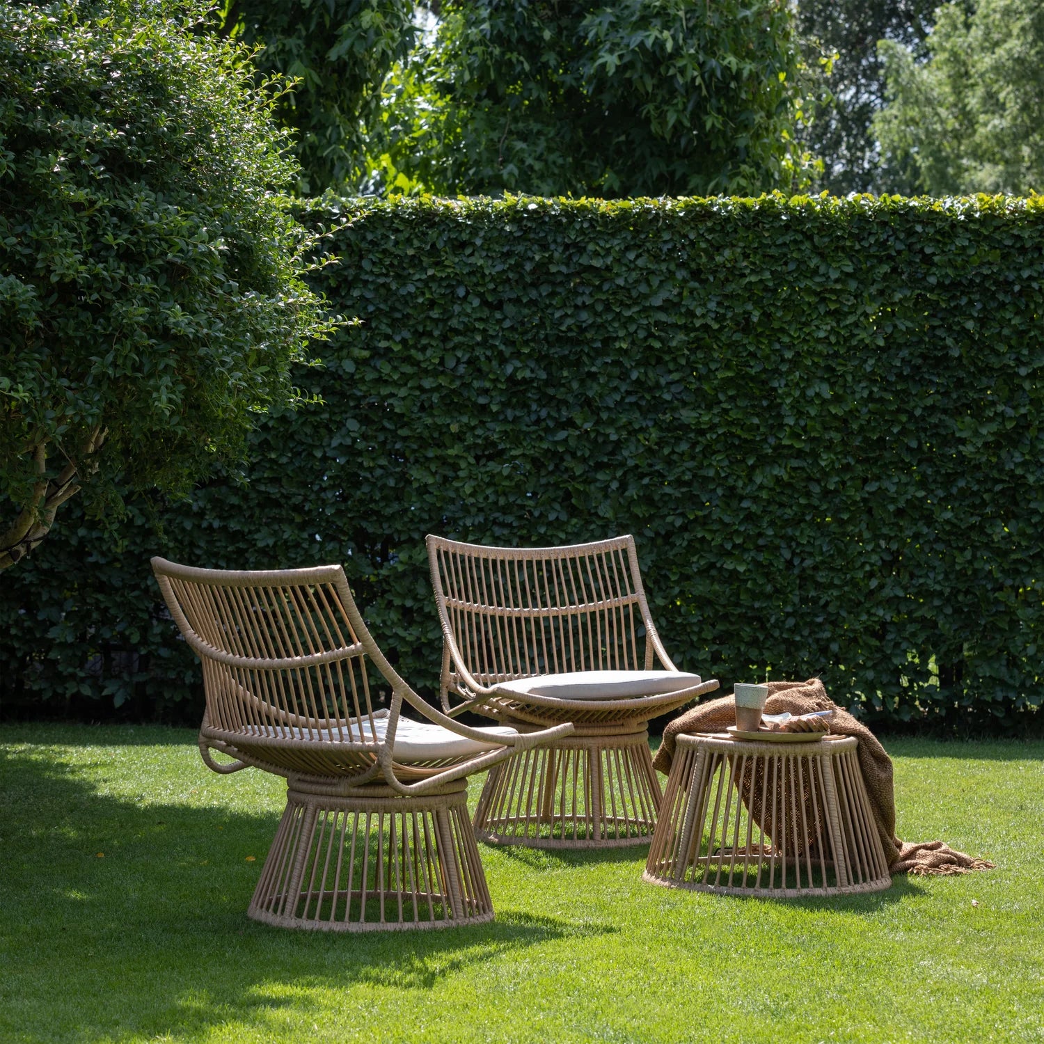 Gartenstuhl ALATNA Rattan