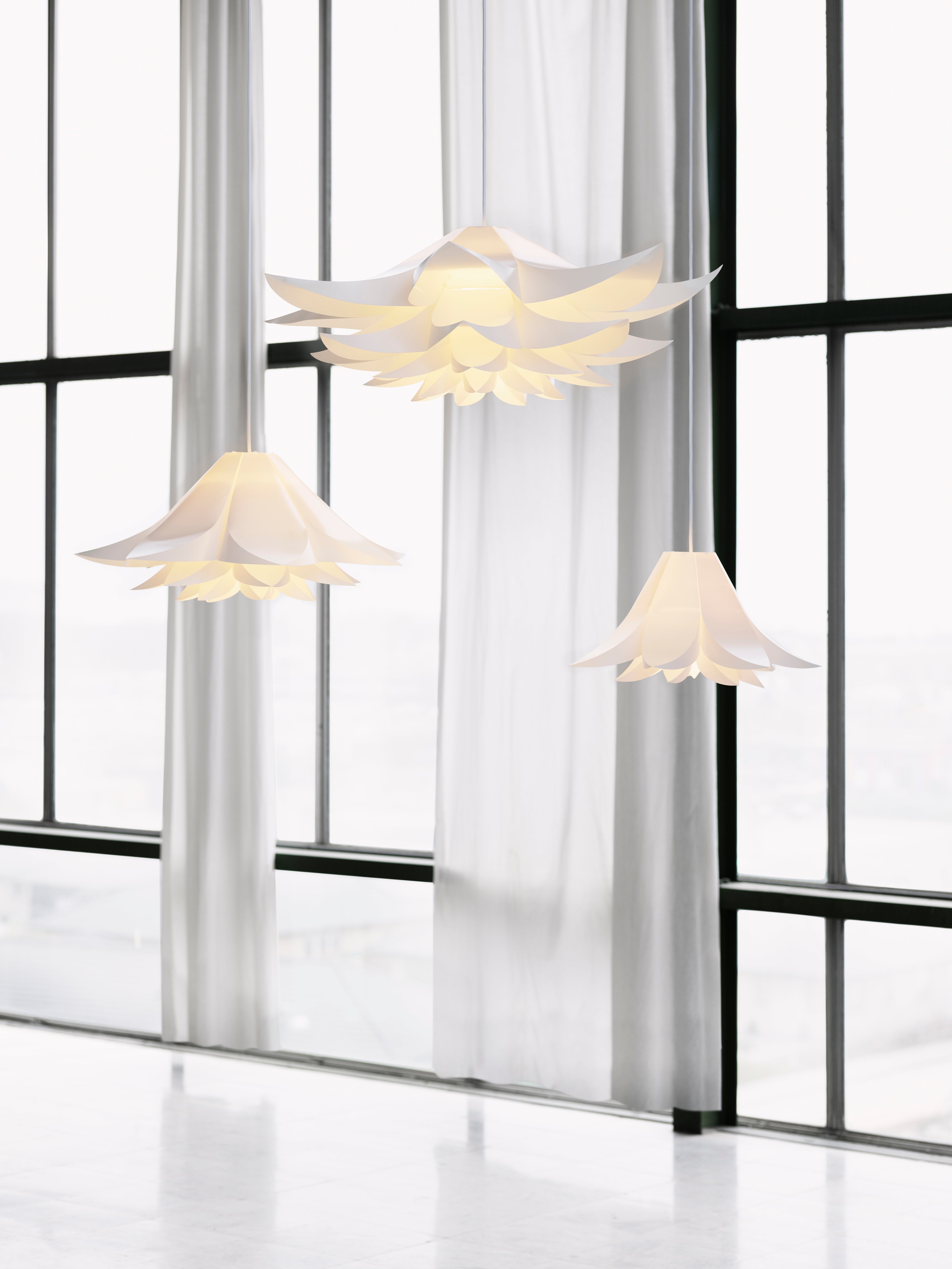 NORM 06 Hängelampenschirm weiß