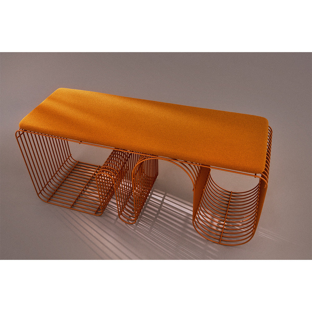 Bank CURVA braun