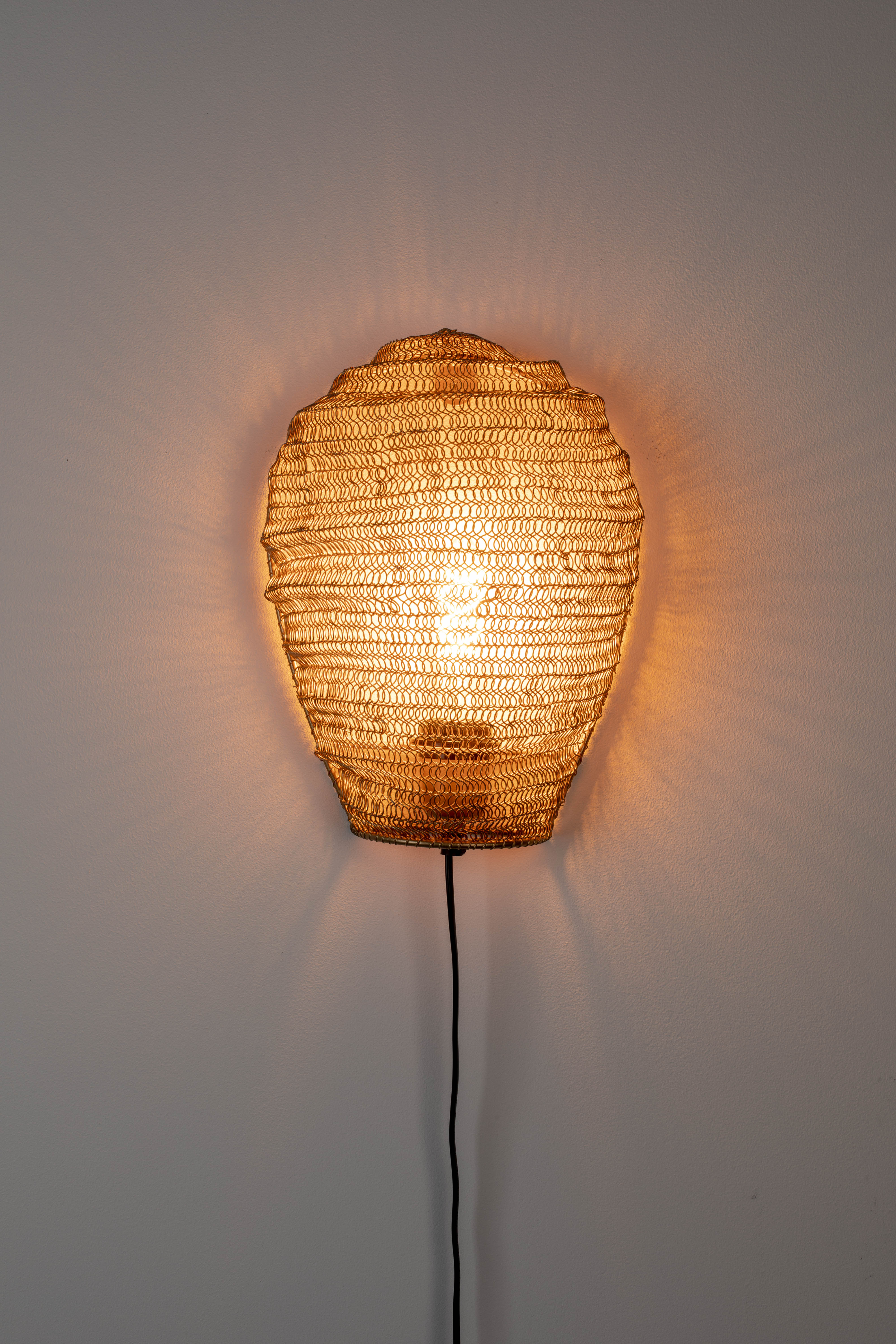 LENA gold wall lamp