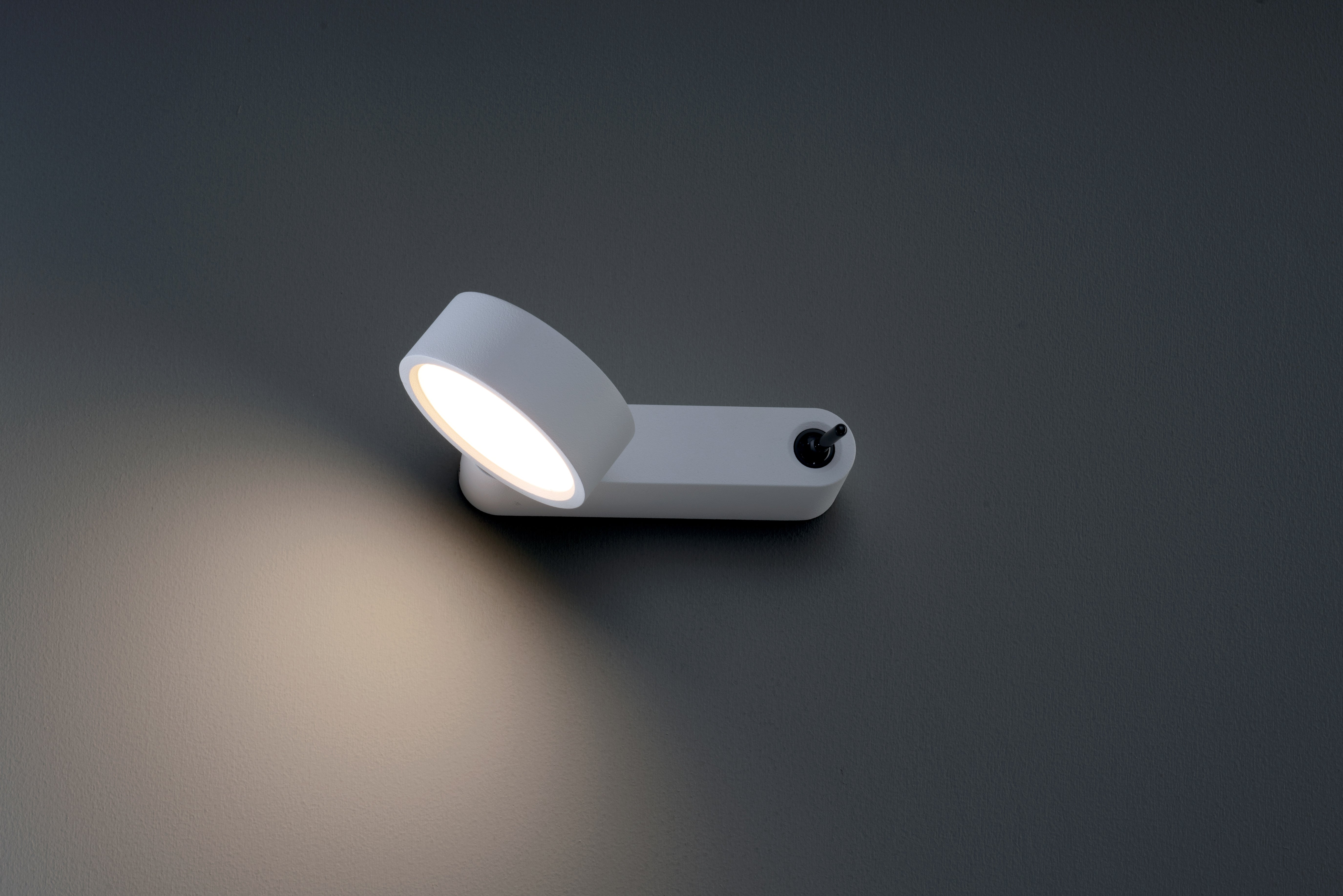 Lampa ścienna TOGGLE antracytowy – styl minimalistyczny