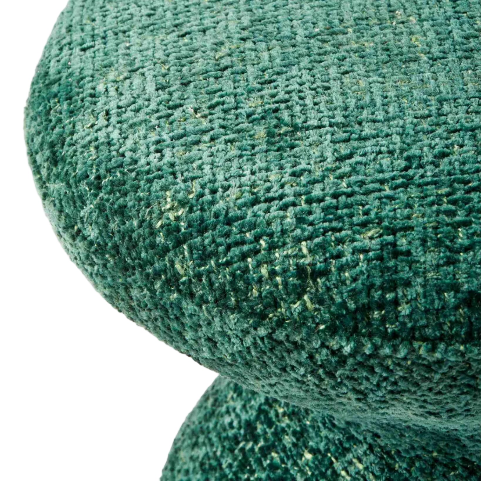 Hocker SOFT ZIG ZAG dunkelgrün