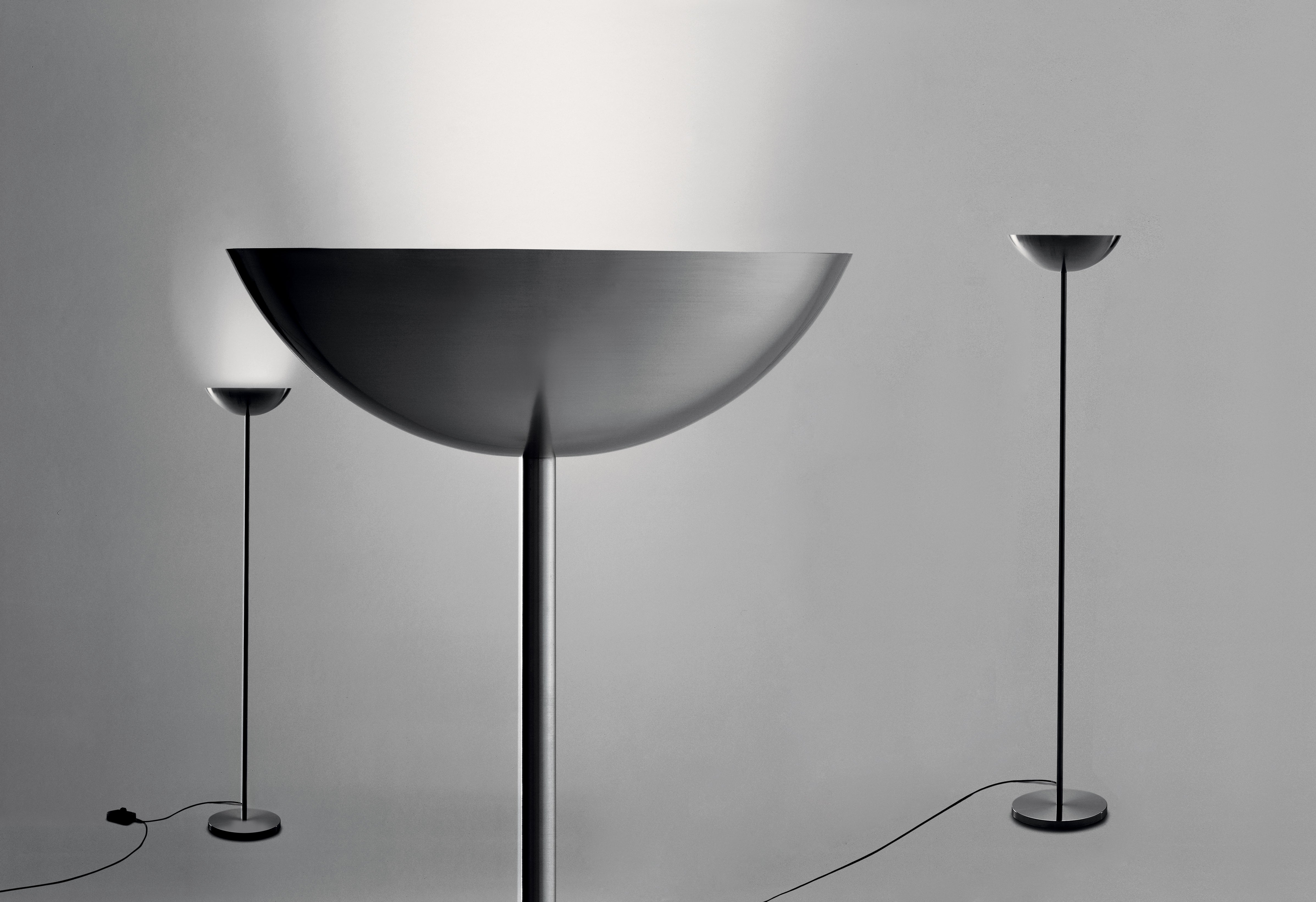 VDL Gray Stainless Steel Floor Lamp