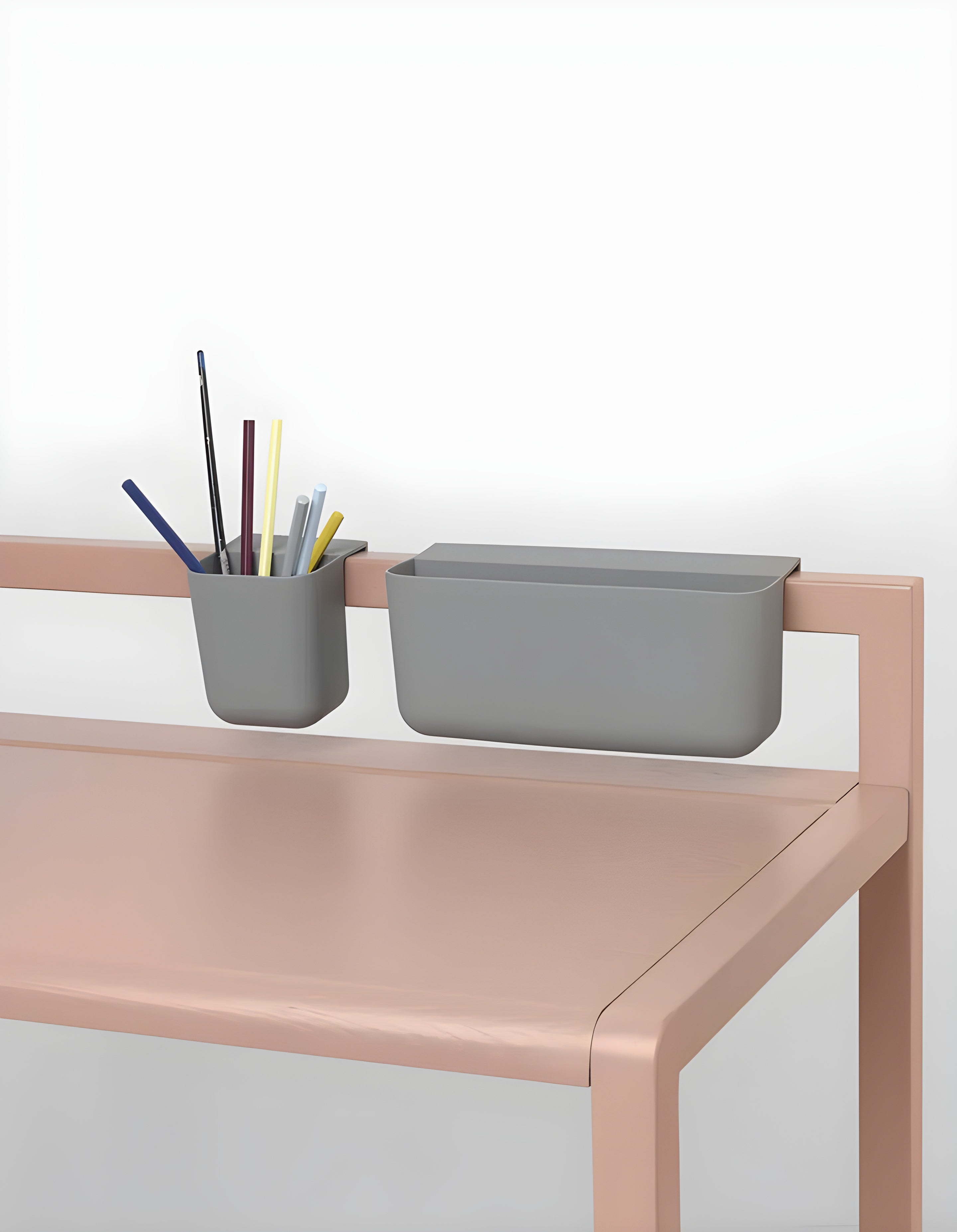 Children's desk LITTLE ARCHITECT light pink