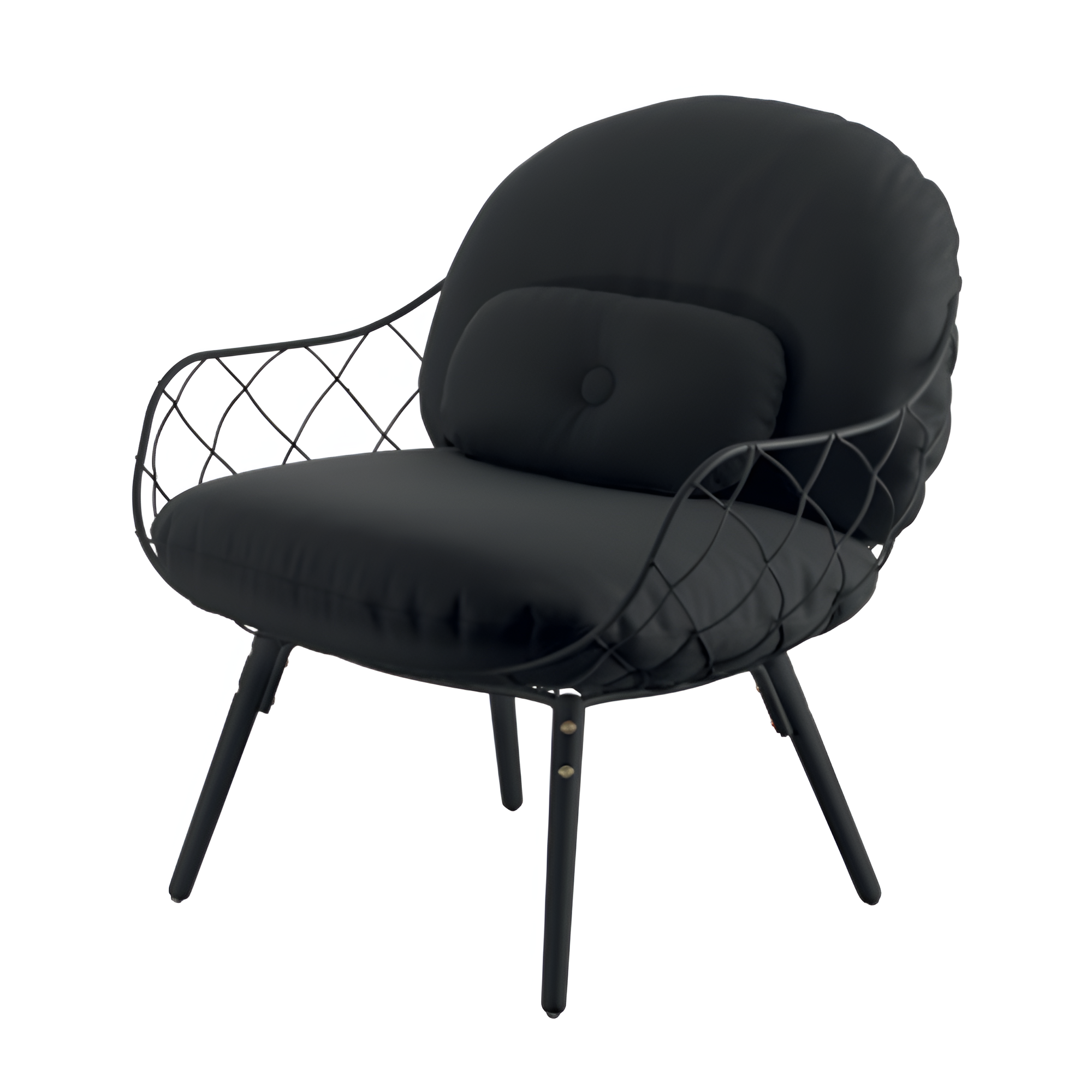 PIÑA armchair black
