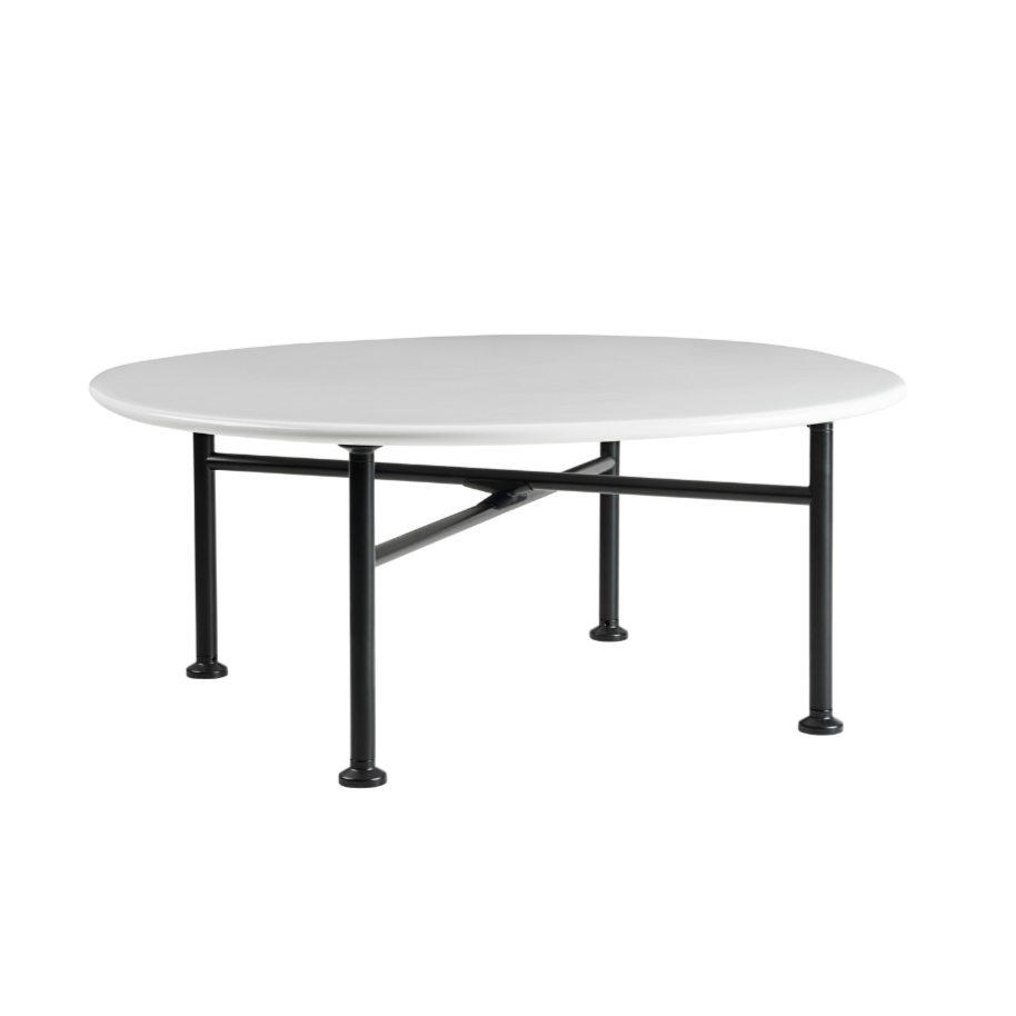 CARMEL Coffee Table White Ceramic