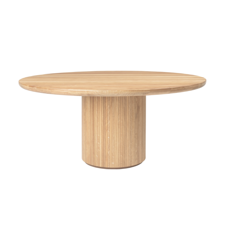 MOON Round Table Soap Oak