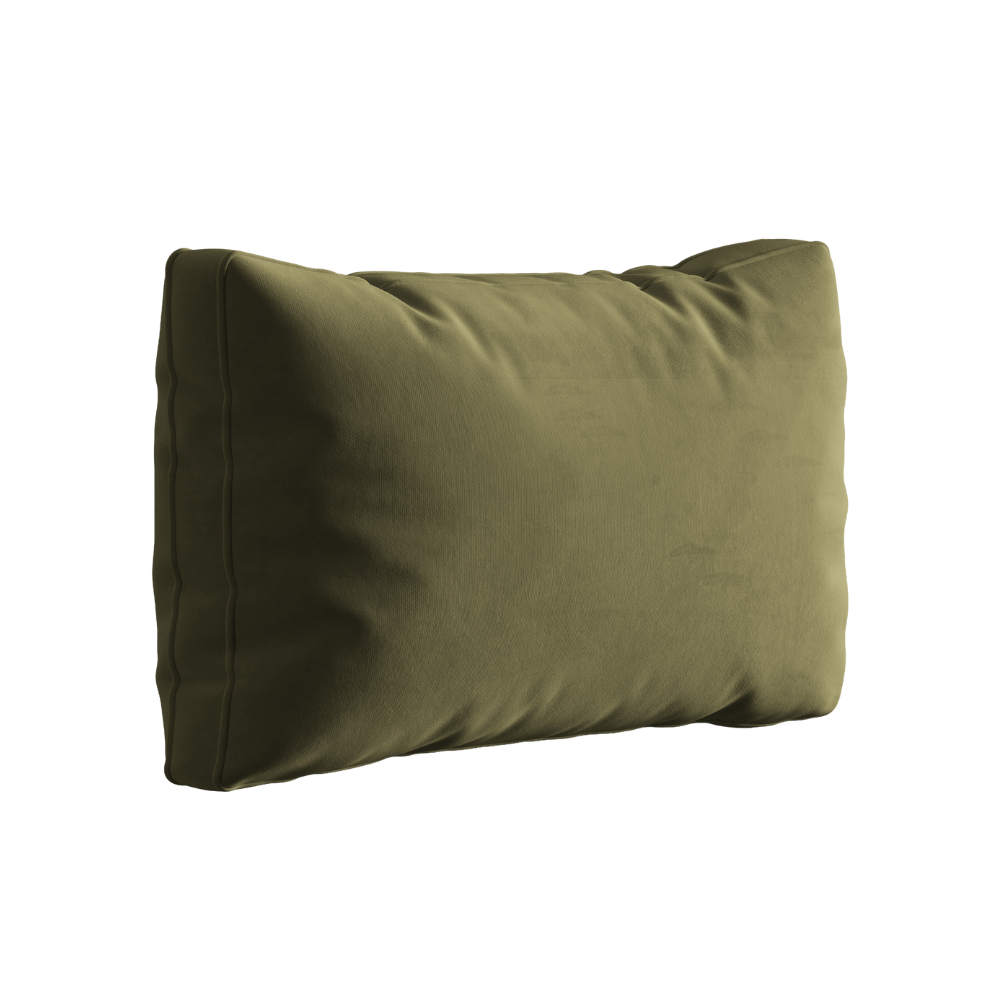 Velvet Cushion KEMI Green