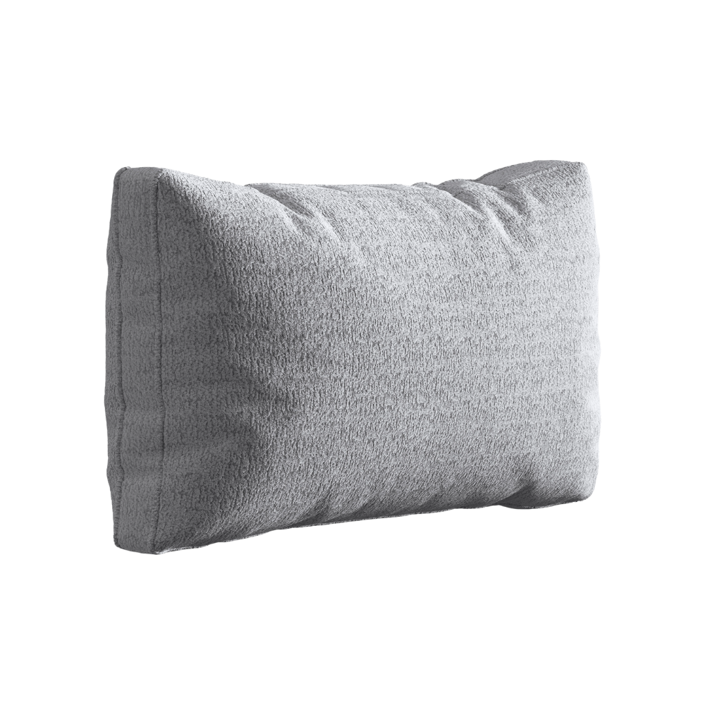 Kissen KEMI hellgrau Bouclé