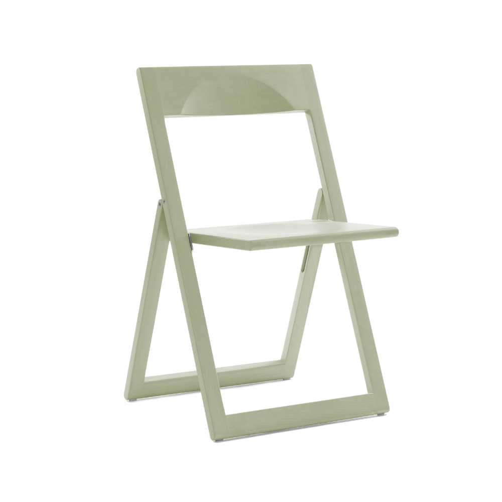 AVIVA Klappstuhl aus grünem Buchenholz