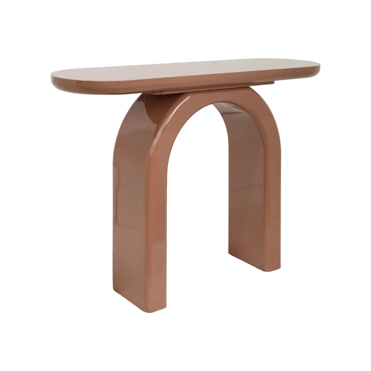 Konsola KOURTNEY karamellfarben