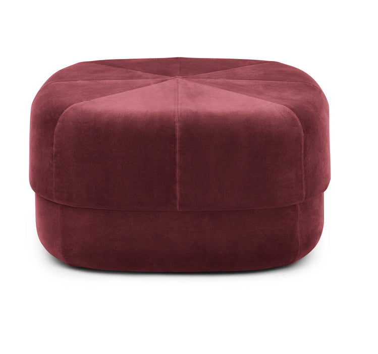 Burgund Pouf