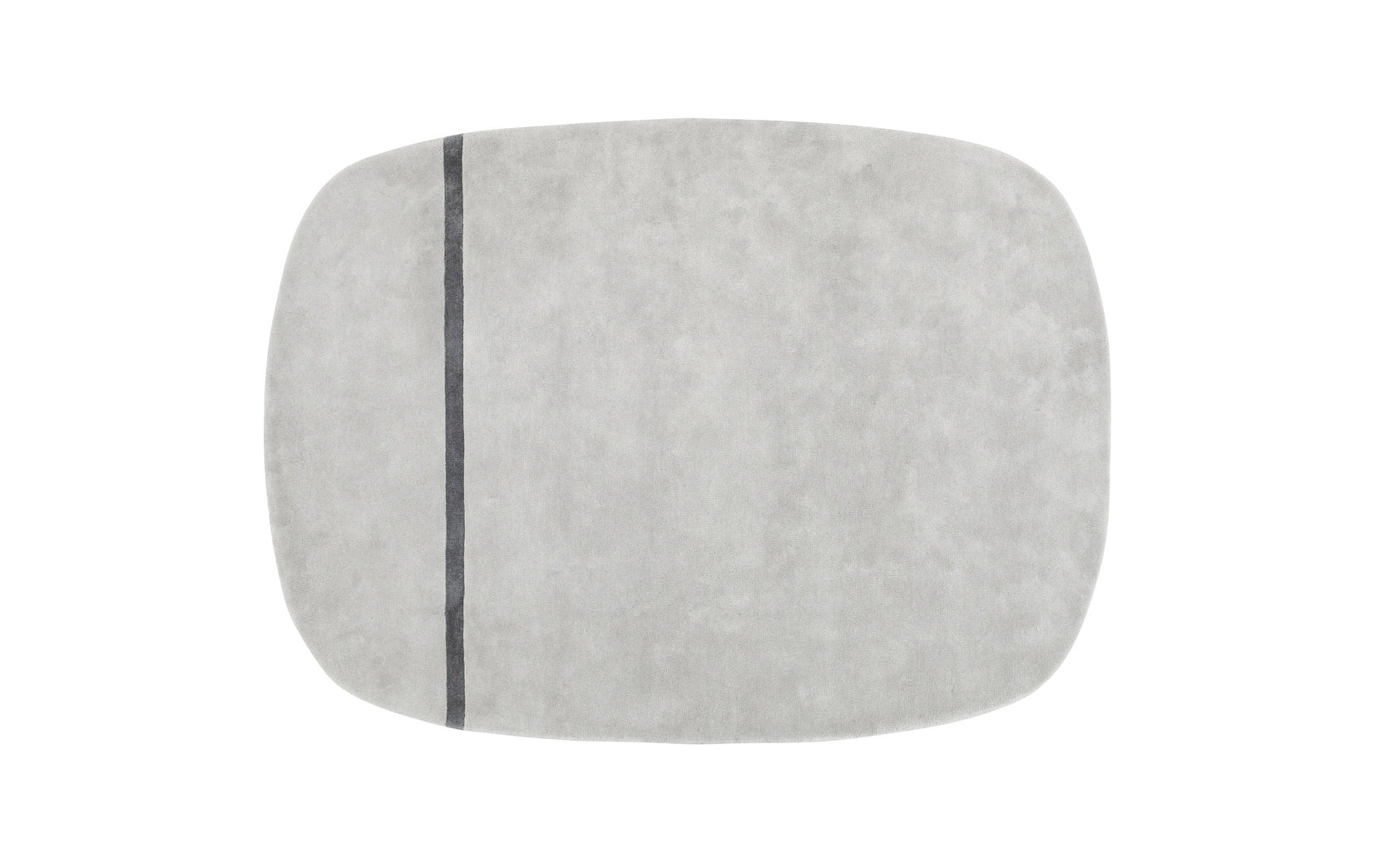 OVAL rug OONA gray
