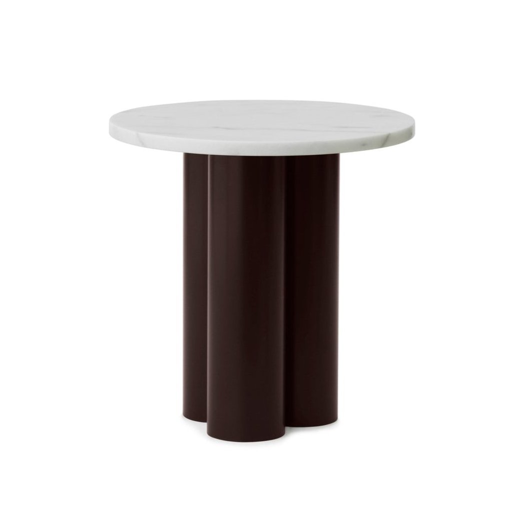 Side table dit brown base
