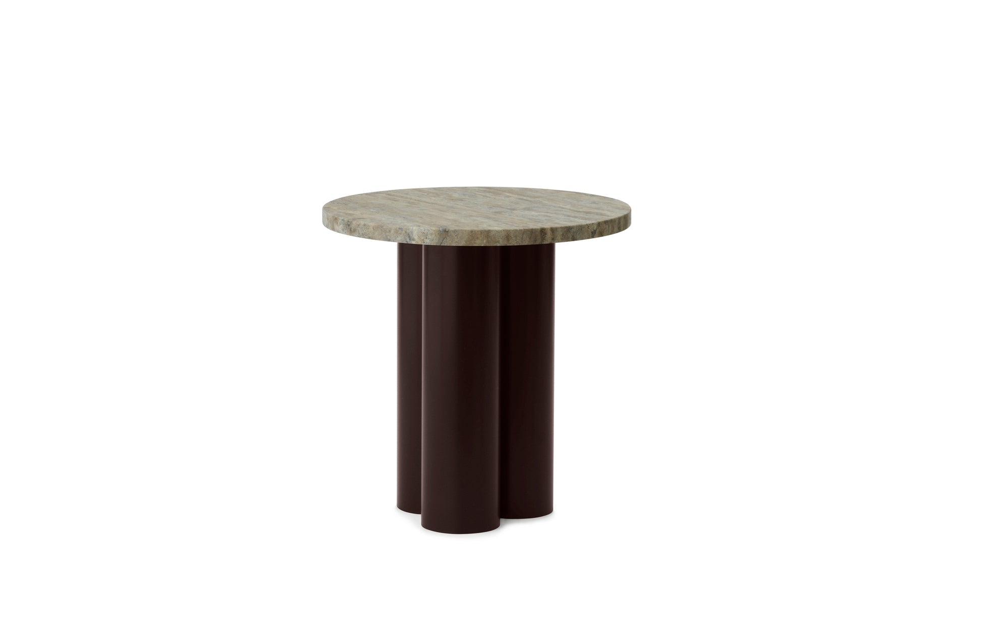 Side table dit brown base
