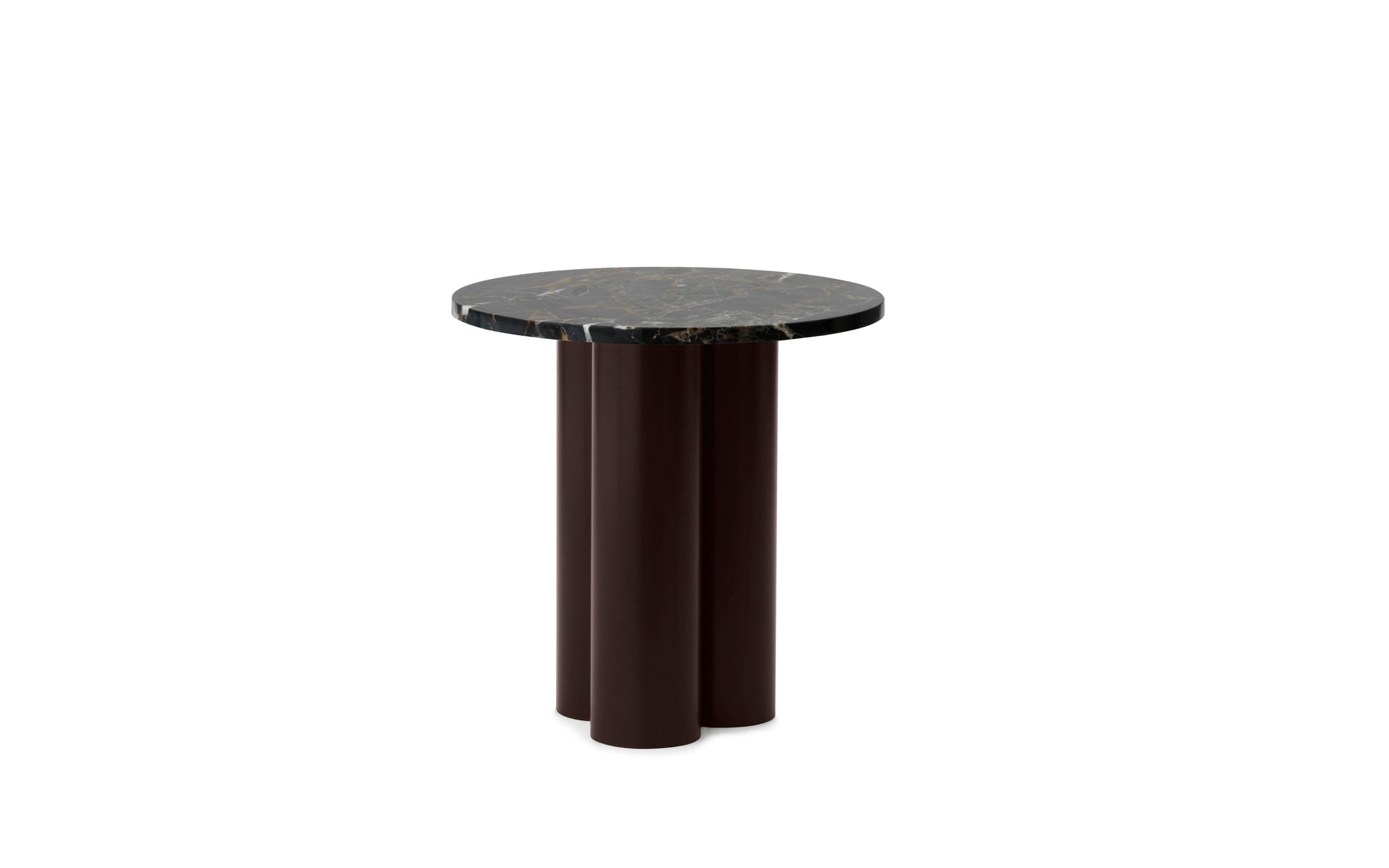 Side table dit brown base
