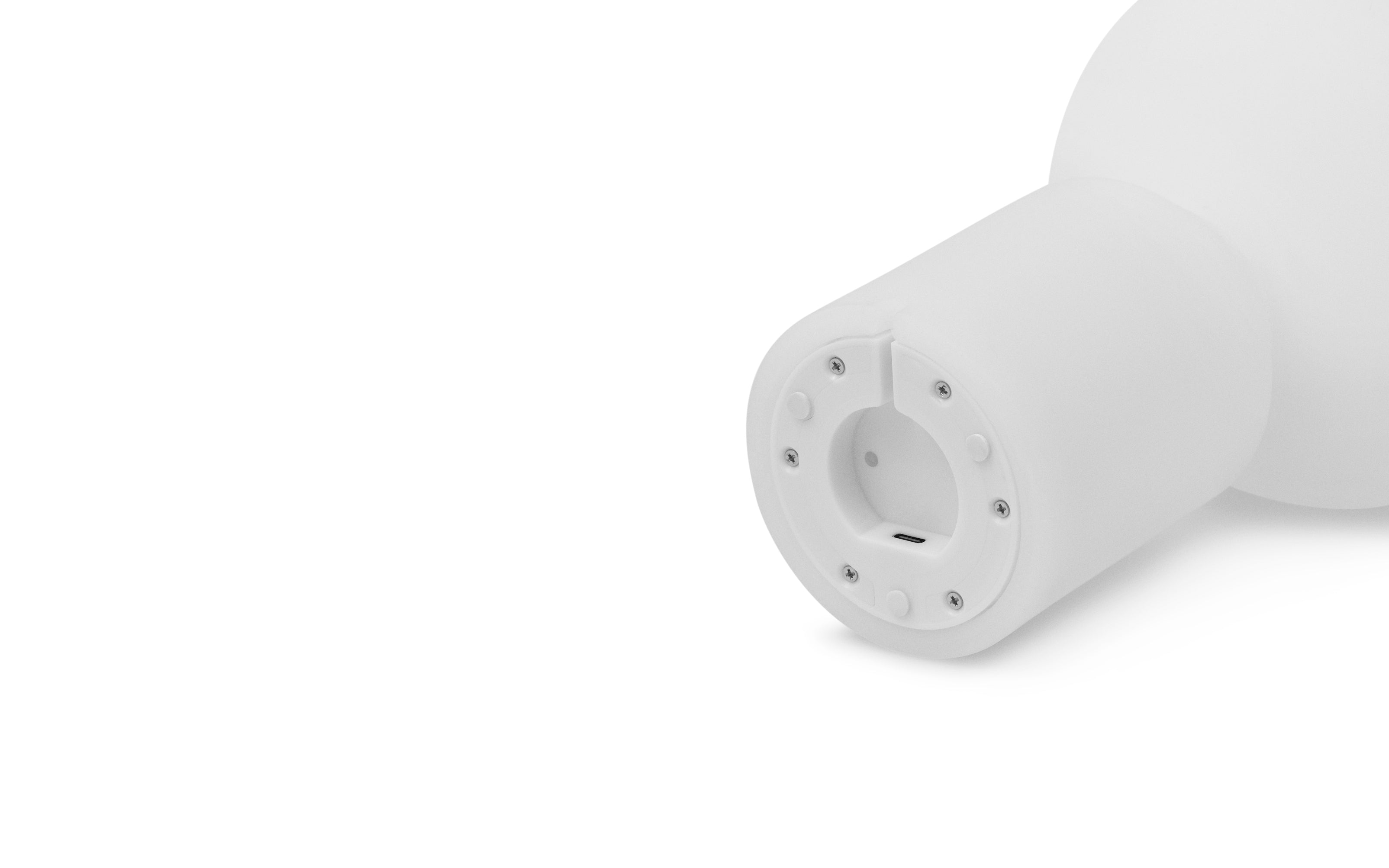 Tragbare Lampe YO weiß