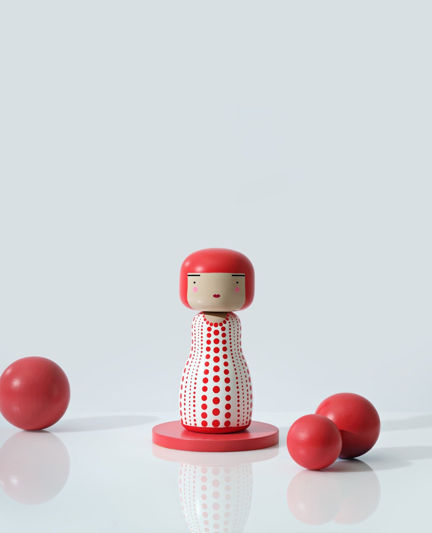 Dekorative Figur DOT RED - limitierte Auflage