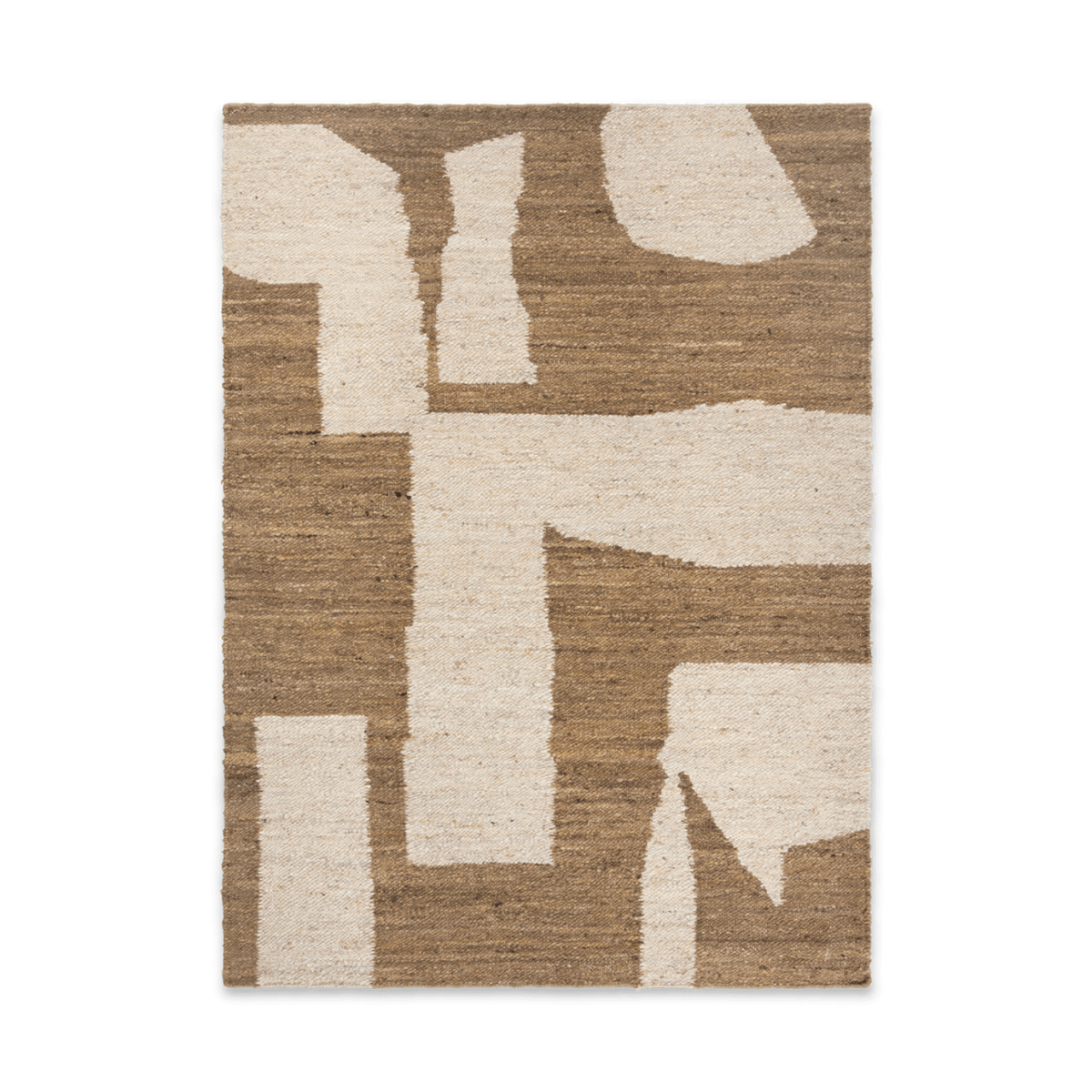Dywan PIECE złamany biały z karmelowym – ferm LIVING
