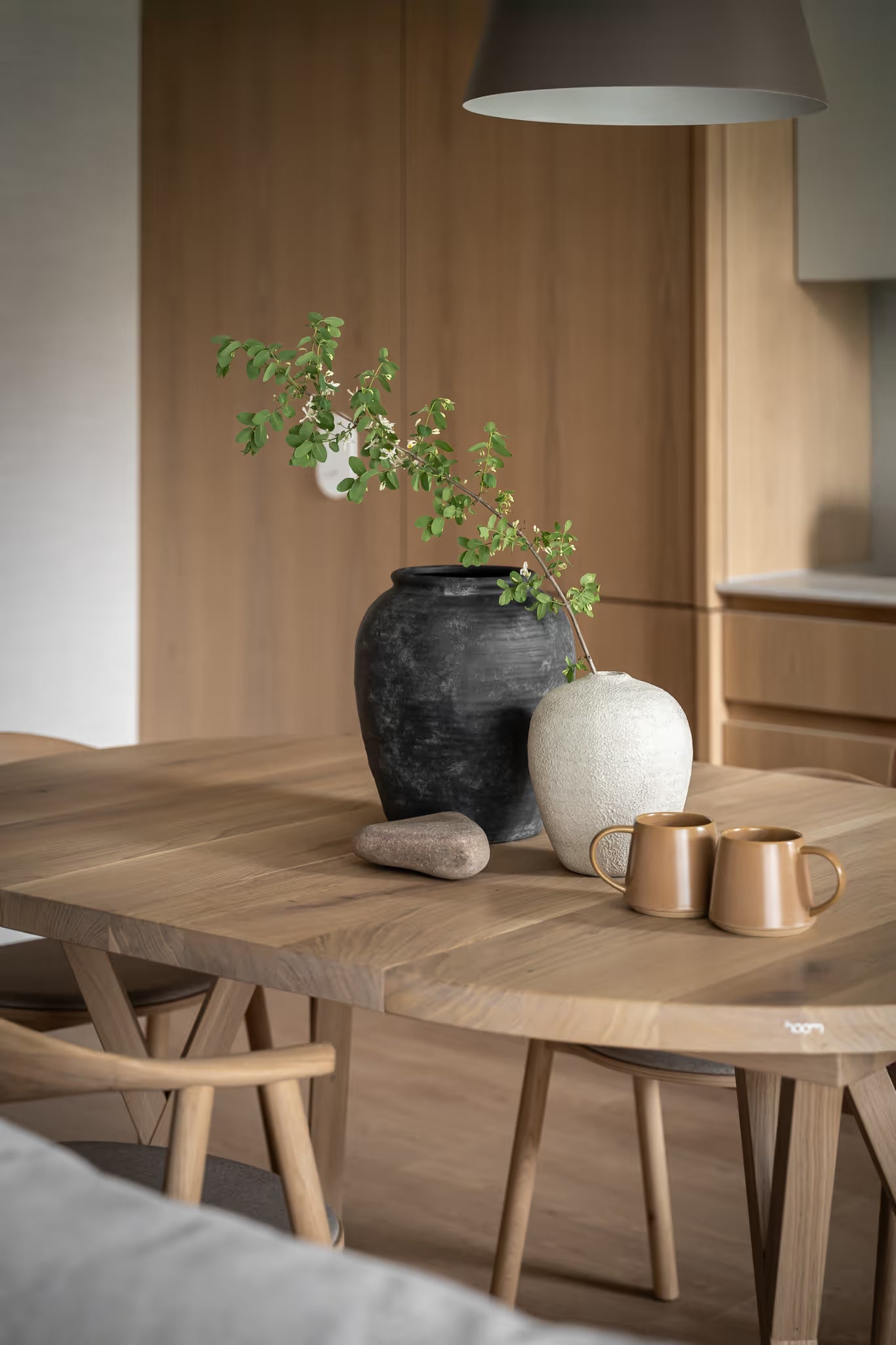 Round Table GLORIA Oak Wood