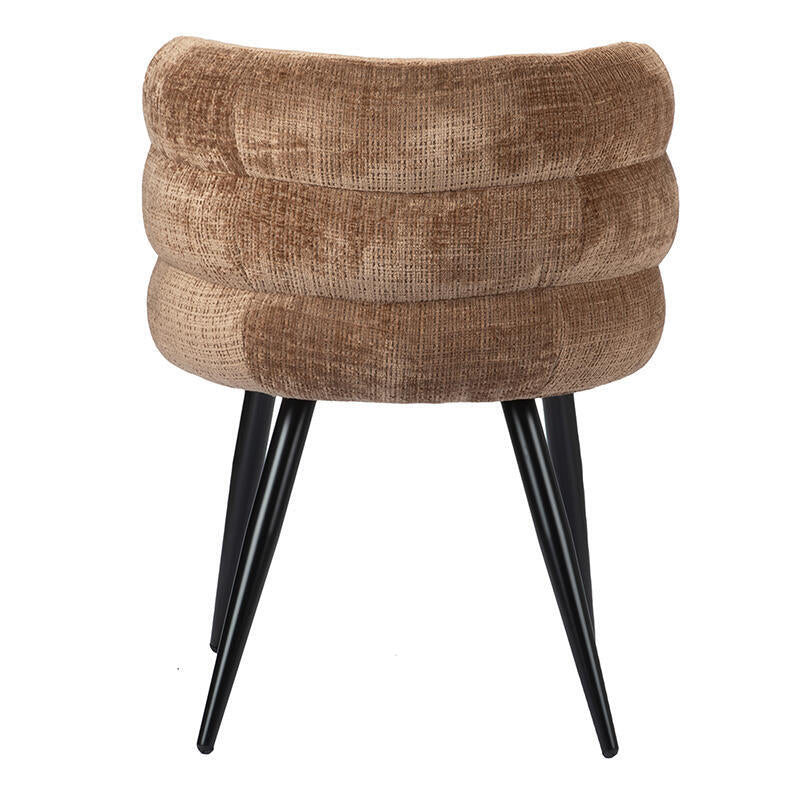CLOUD Chair in Caramel with Black Base