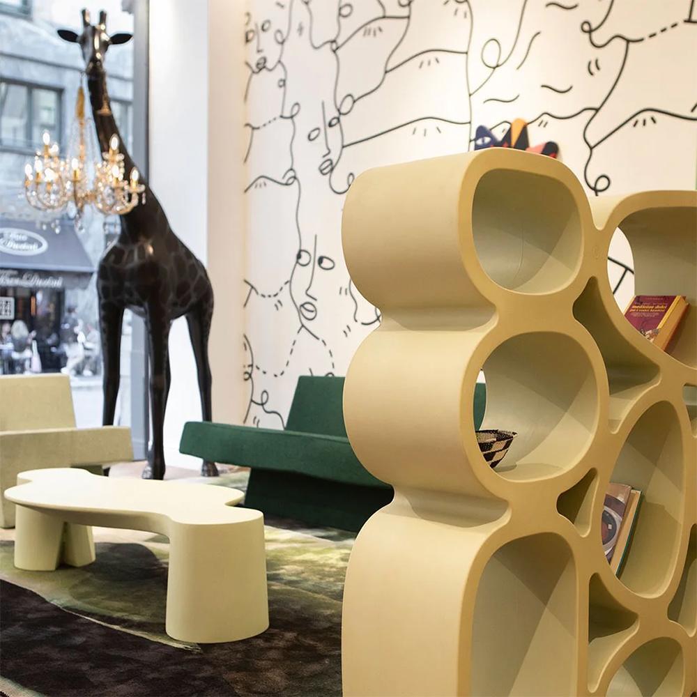 KOIBUCHI Bücherregal grau