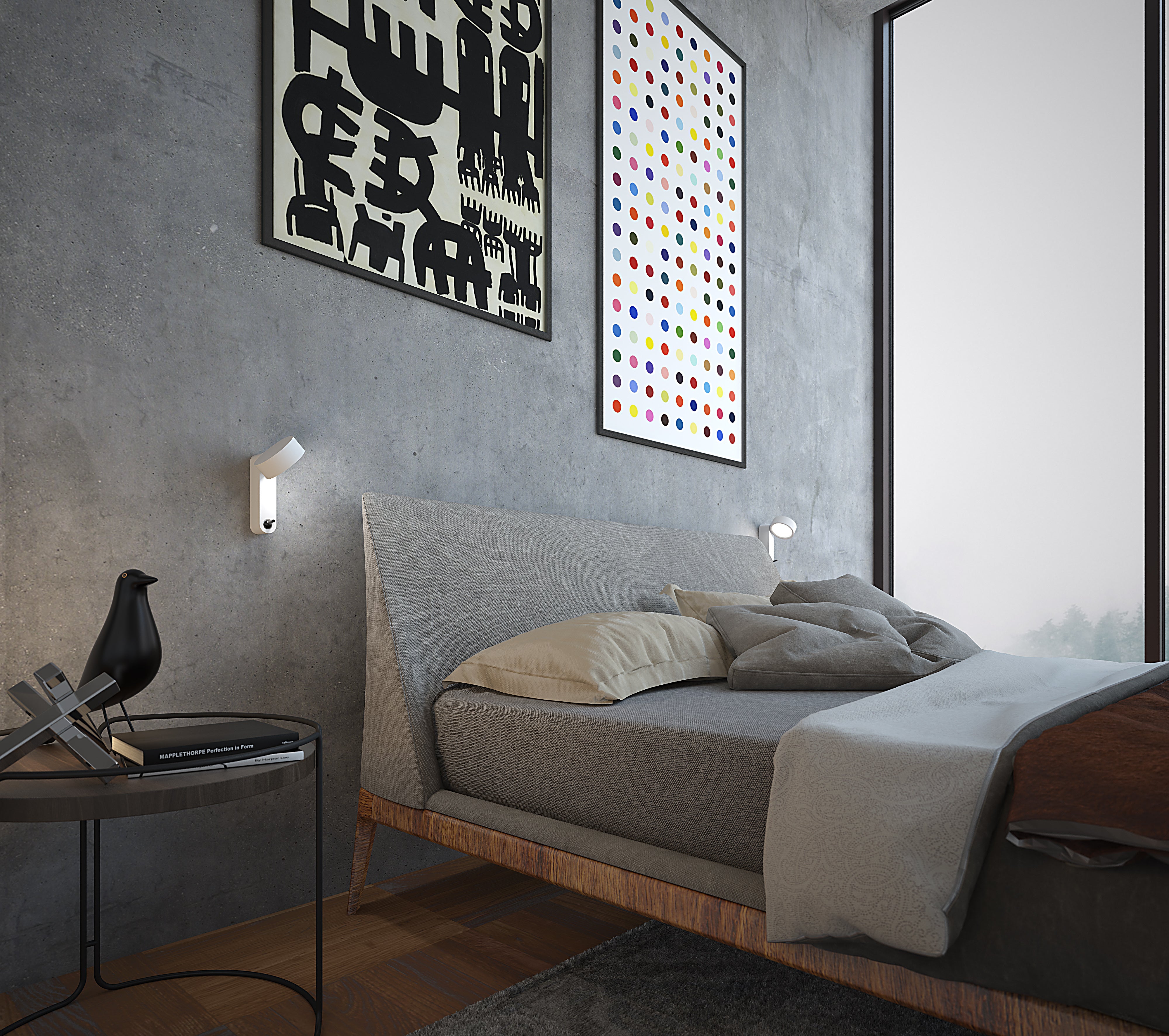 Lampa ścienna TOGGLE biały, marka Martinelli Luce