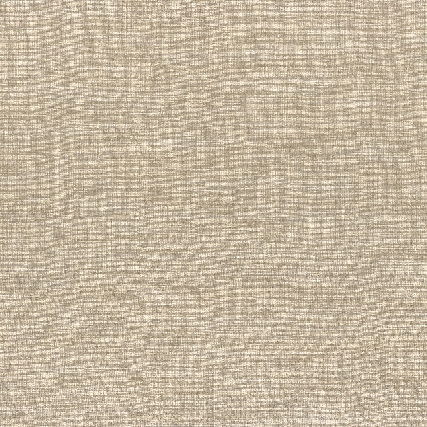 Structural wallpaper resembling linen canvas SHINOK - CHAMPAGNE