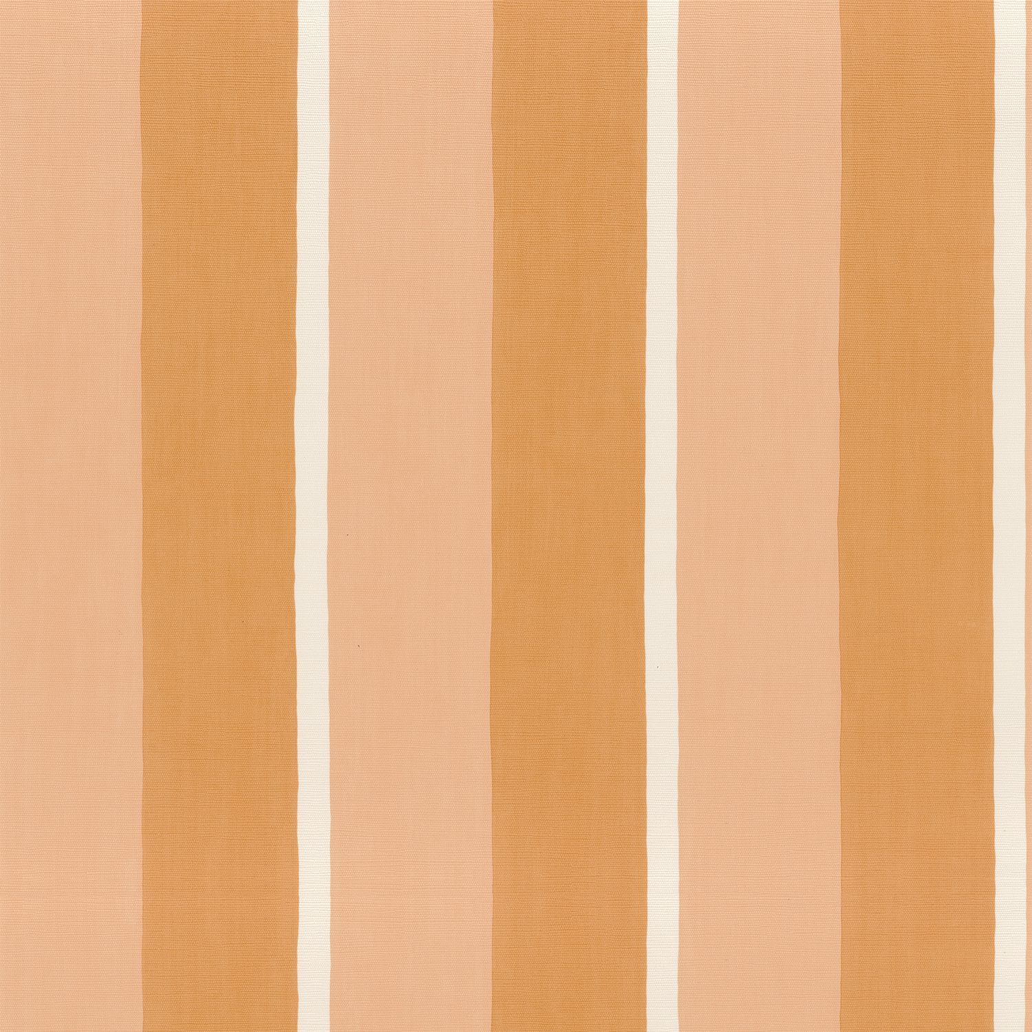 Structural wallpaper imitating striped canvas SINOPIA - ABRICOT/PEAU DE PÊCHE peach