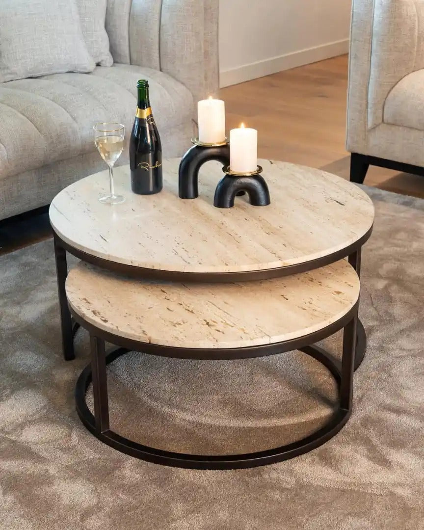 AVALON brown coffee table set