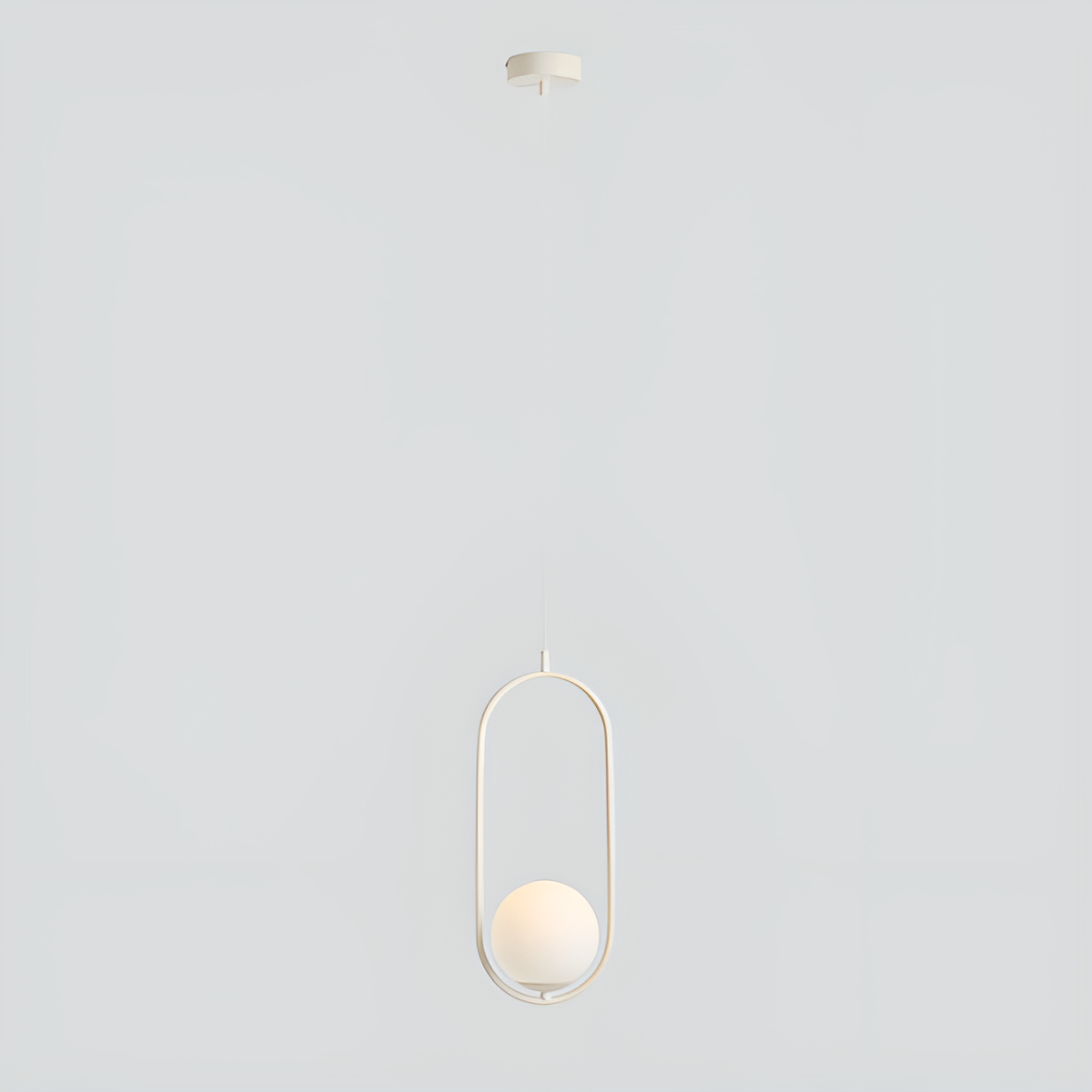 RIVA Creamy hanging lamp