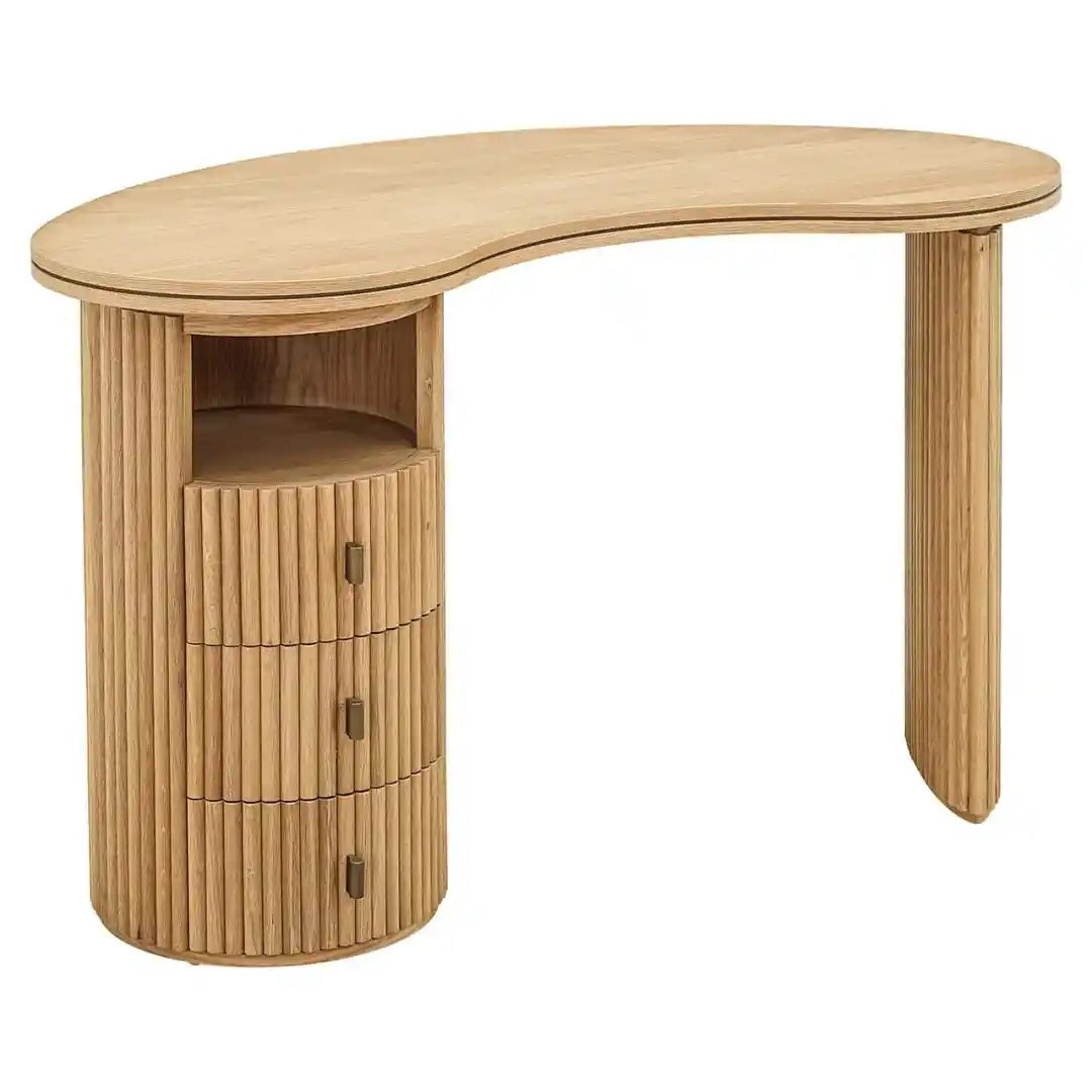 BELFORT oak veneer desk