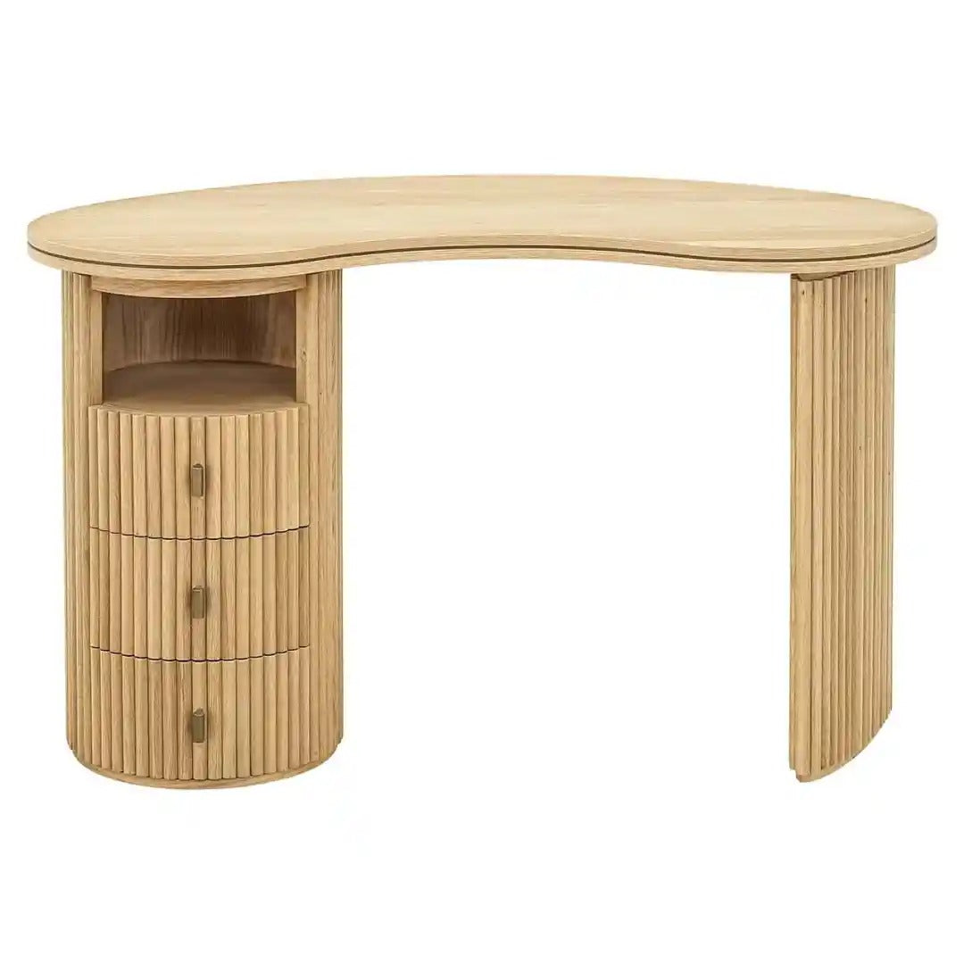 BELFORT oak veneer desk