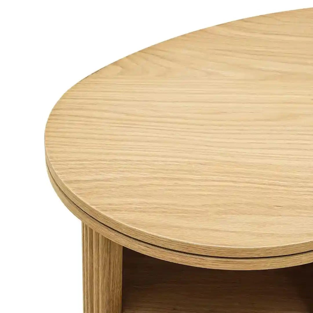 BELFORT oak veneer desk