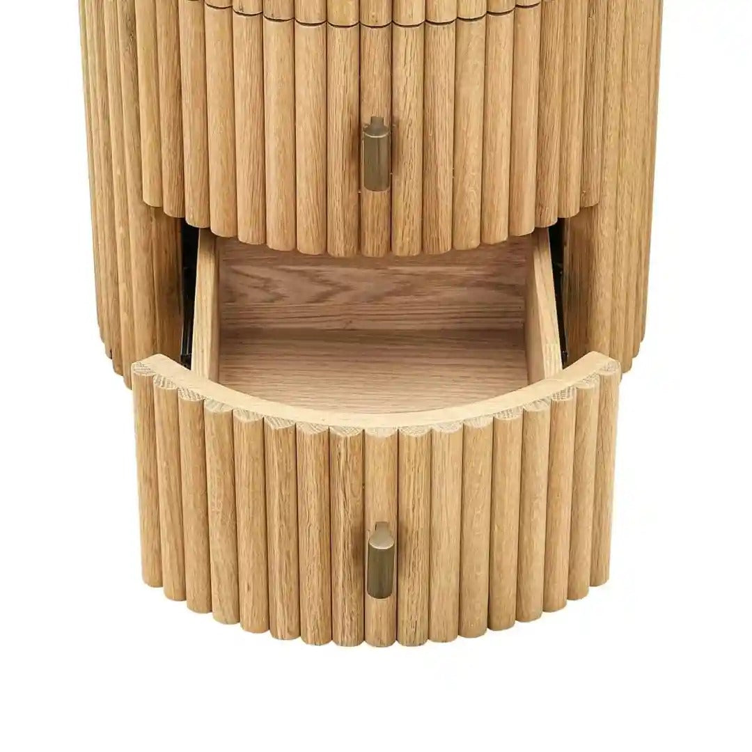 BELFORT oak veneer desk