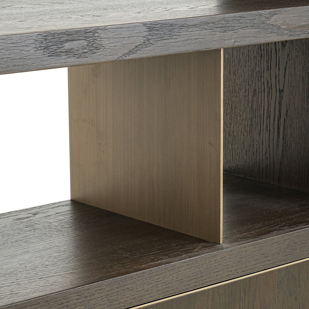 RIVERTREE Dark Brown Oak Shelf