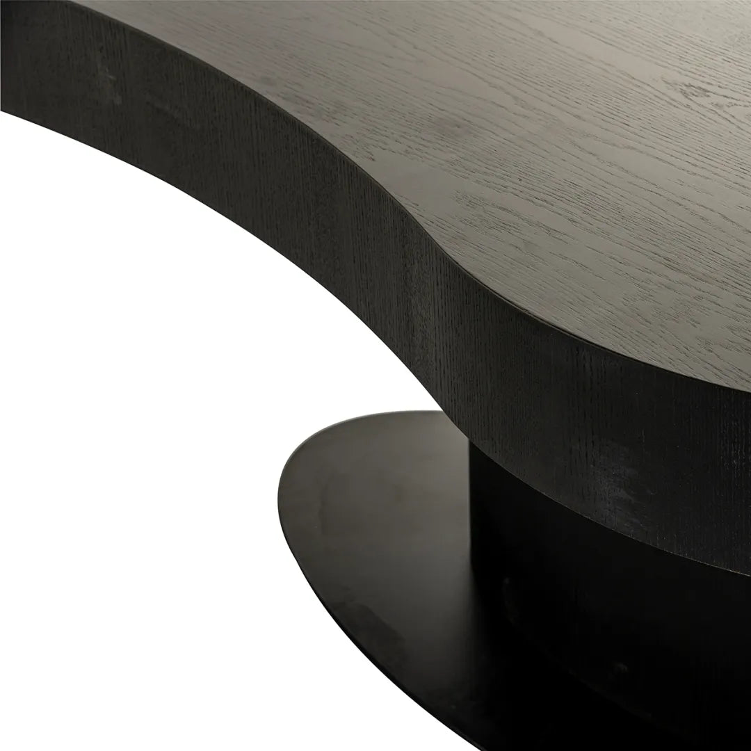 Tisch BOGOR dunkelbraun Eichenfurnier