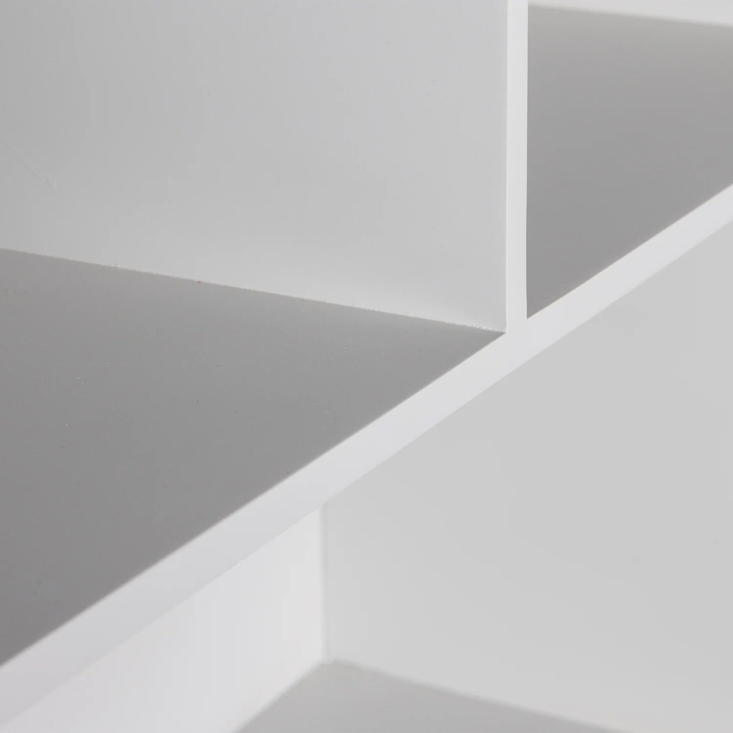 CARVED shelf gray mango wood