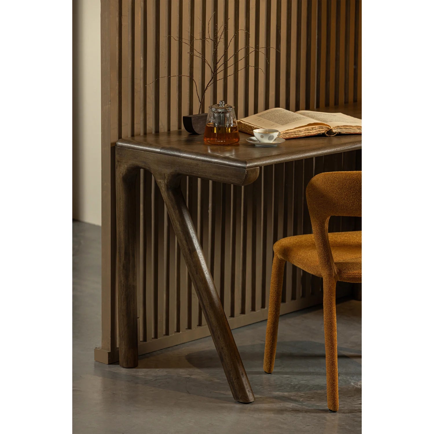 Schreibtischschlepper Holzmango