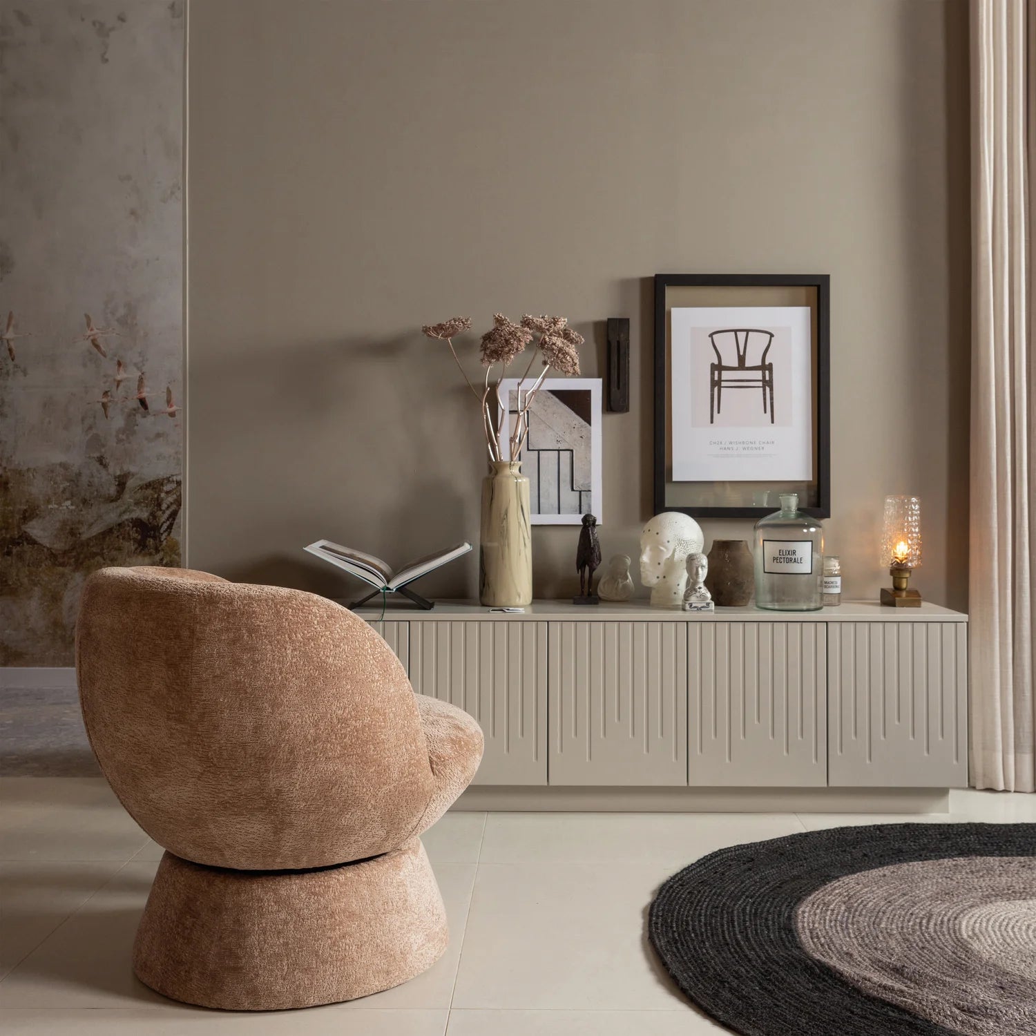 RTV-Sideboard PENCIL grau