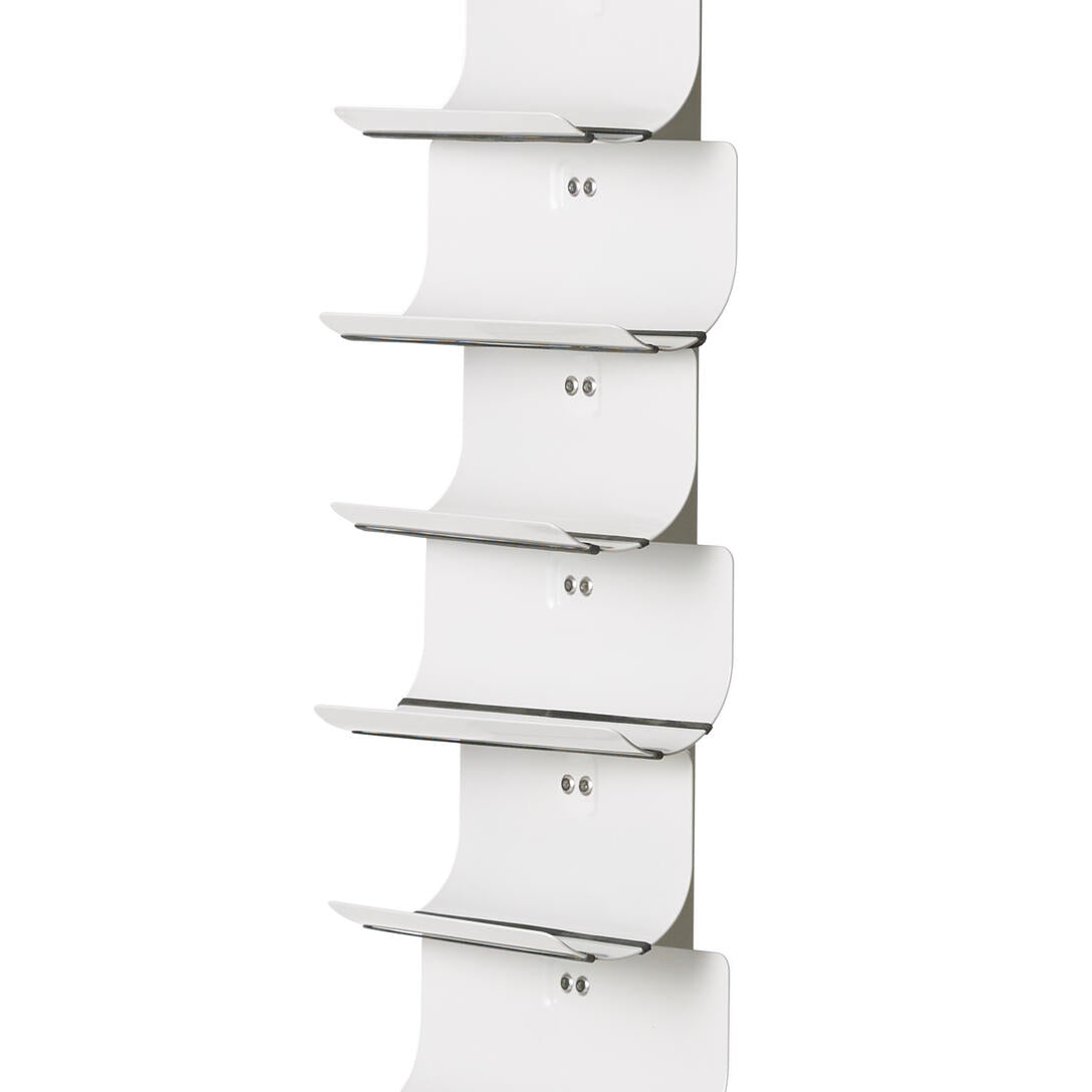 PTOLOMEO VINO white hanging wine rack