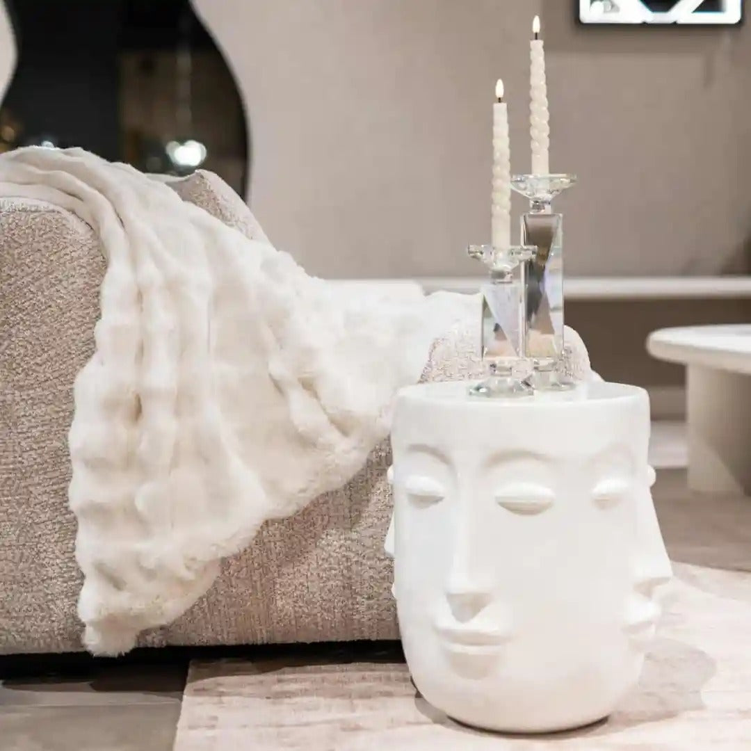 CHRISTY white side table